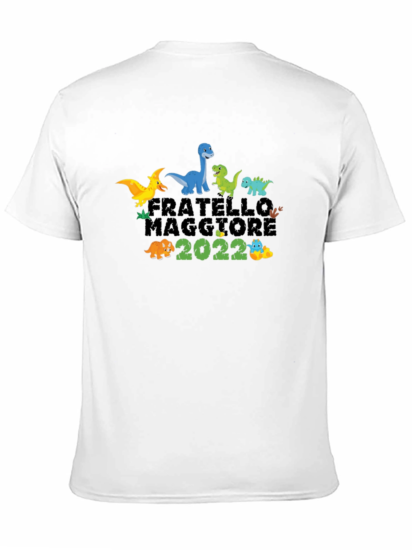 Fratello Maggiore 2022 Dinosaur Graphic T-Shirt