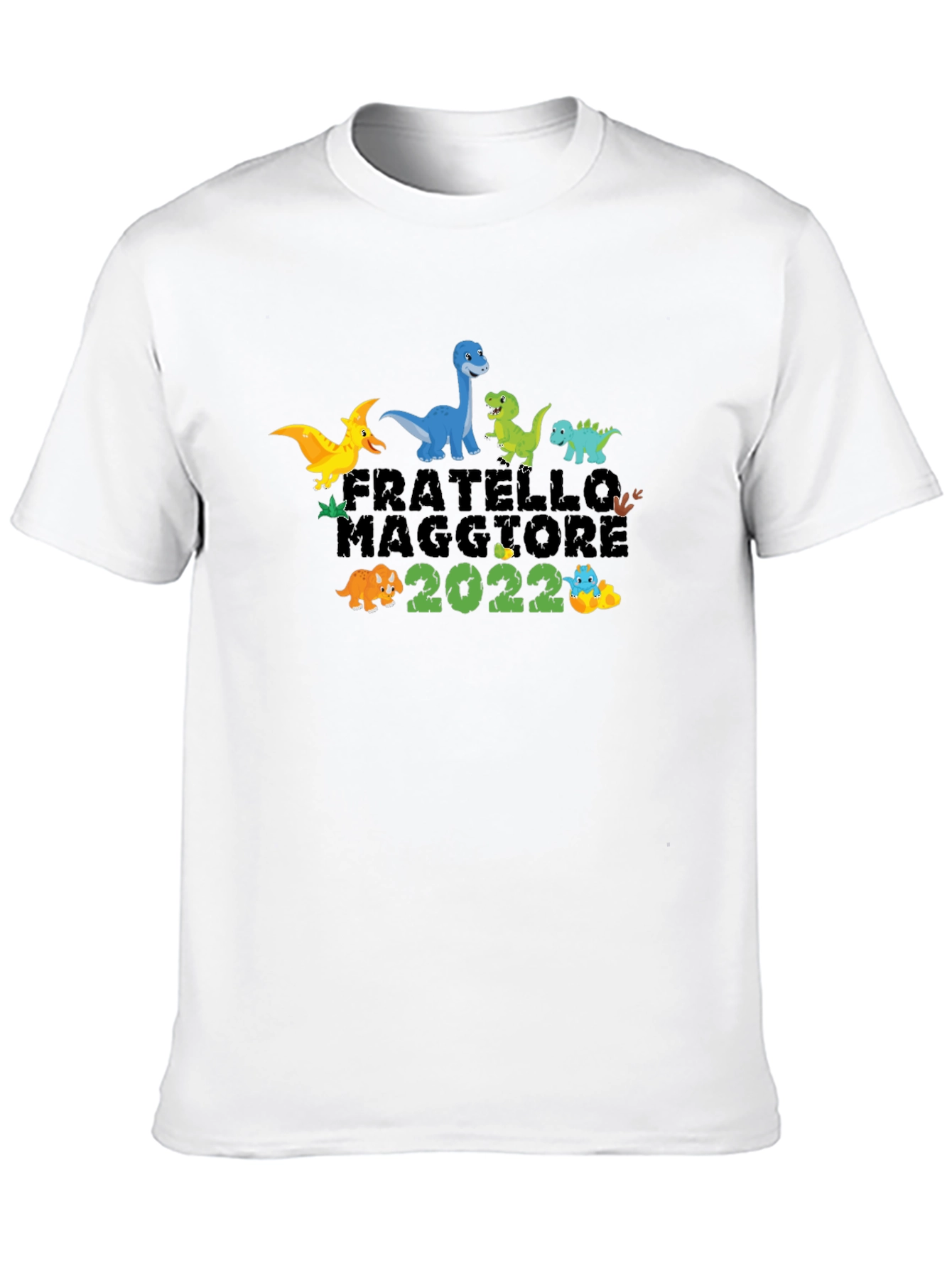 Fratello Maggiore 2022 Dinosaur Graphic T-Shirt