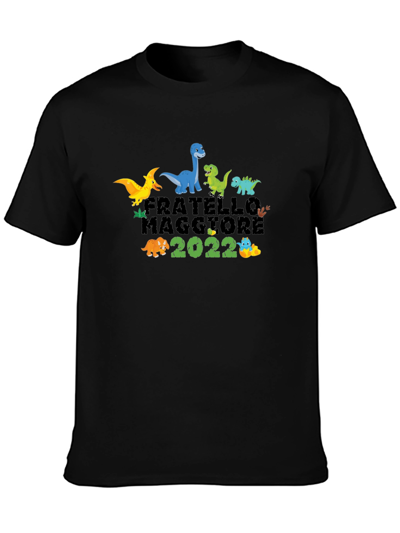 Fratello Maggiore 2022 Dinosaur Graphic T-Shirt