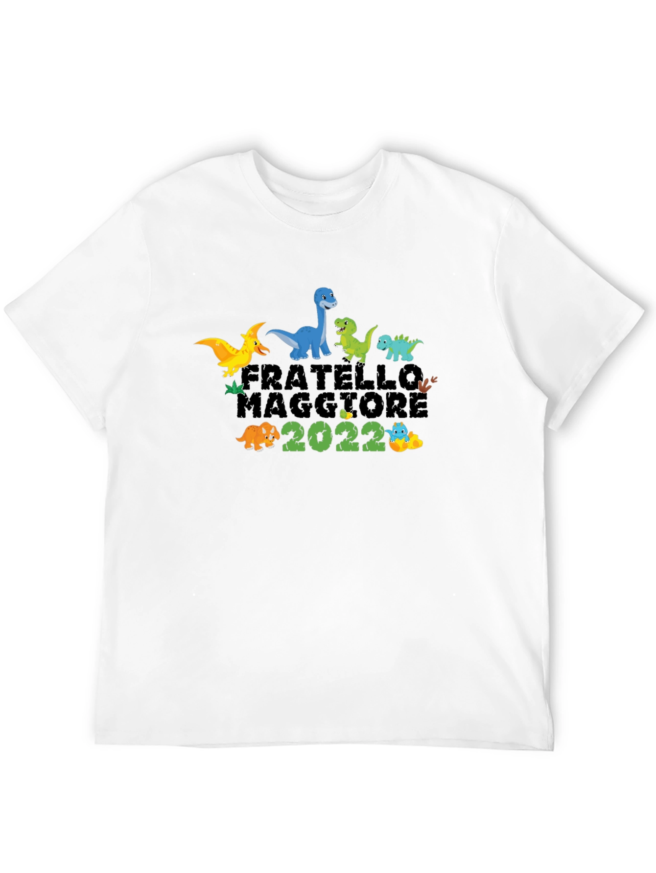 Fratello Maggiore 2022 Dinosaur Graphic T-Shirt