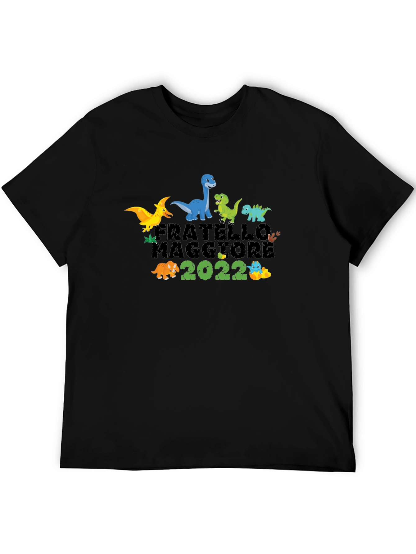 Fratello Maggiore 2022 Dinosaur Graphic T-Shirt