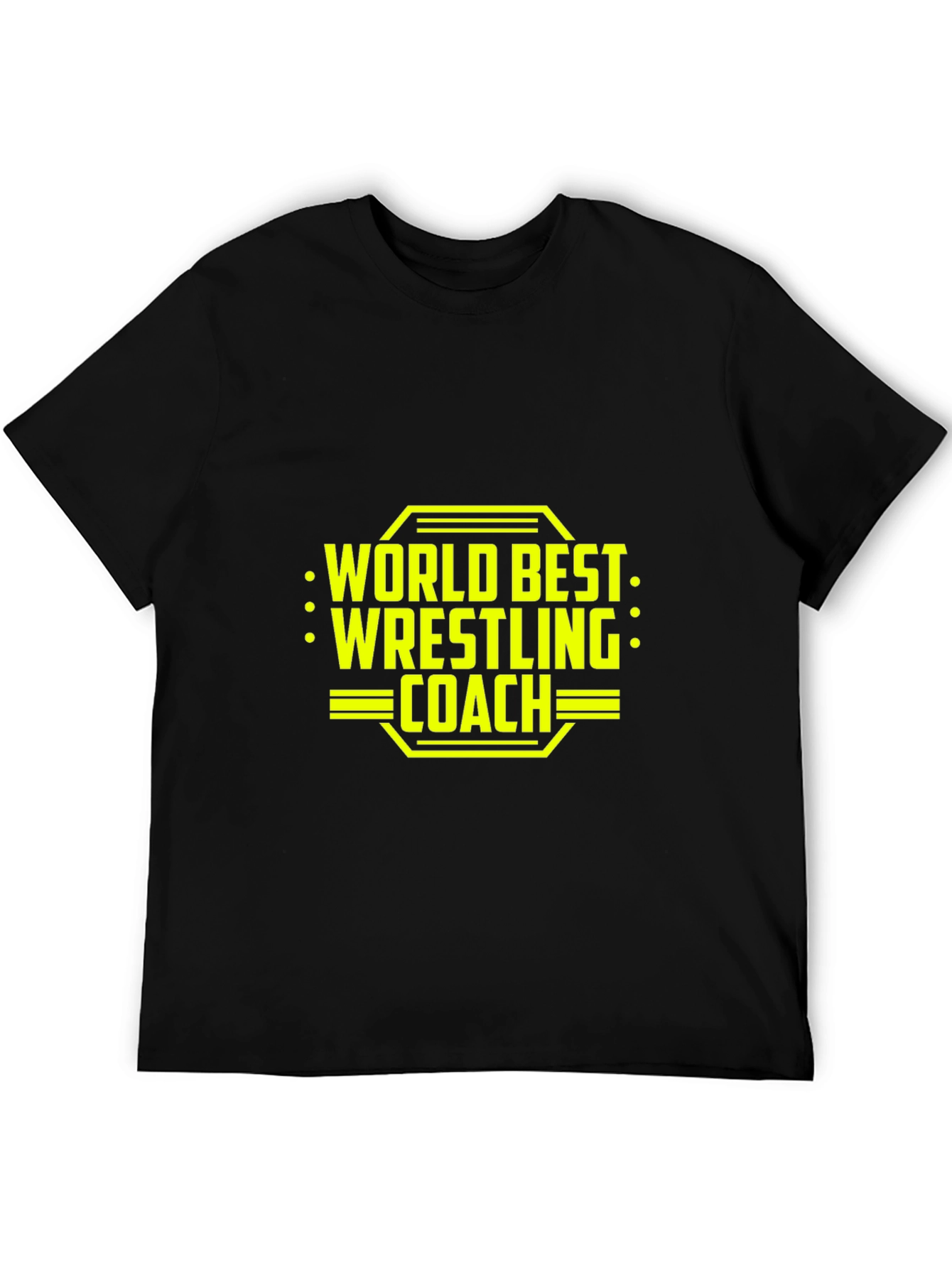Worlds Best Wrestling Coach Graphic Tee