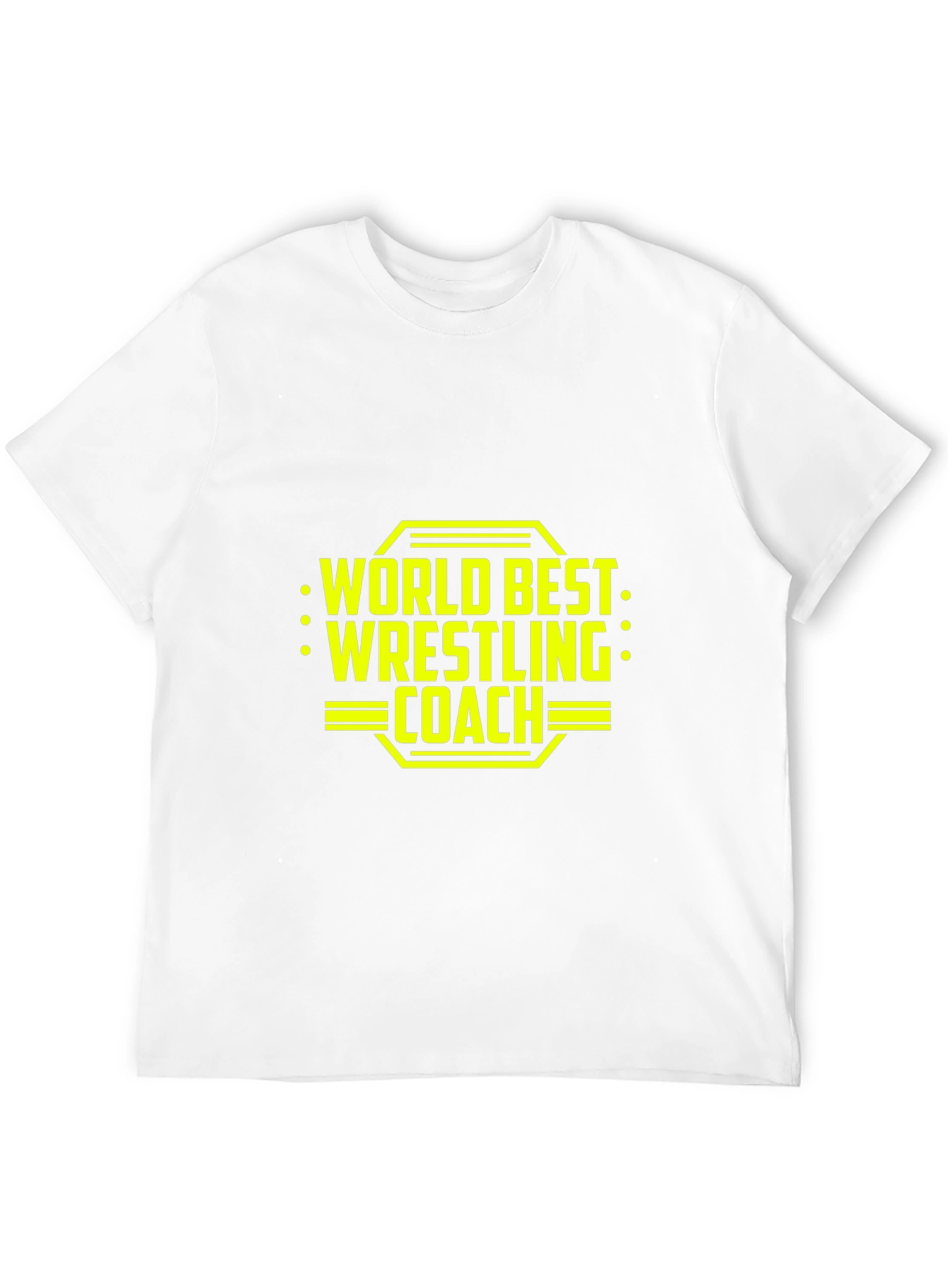 Worlds Best Wrestling Coach Graphic Tee