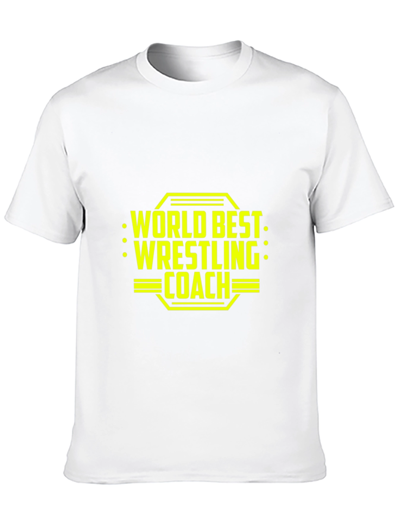 Worlds Best Wrestling Coach Graphic Tee