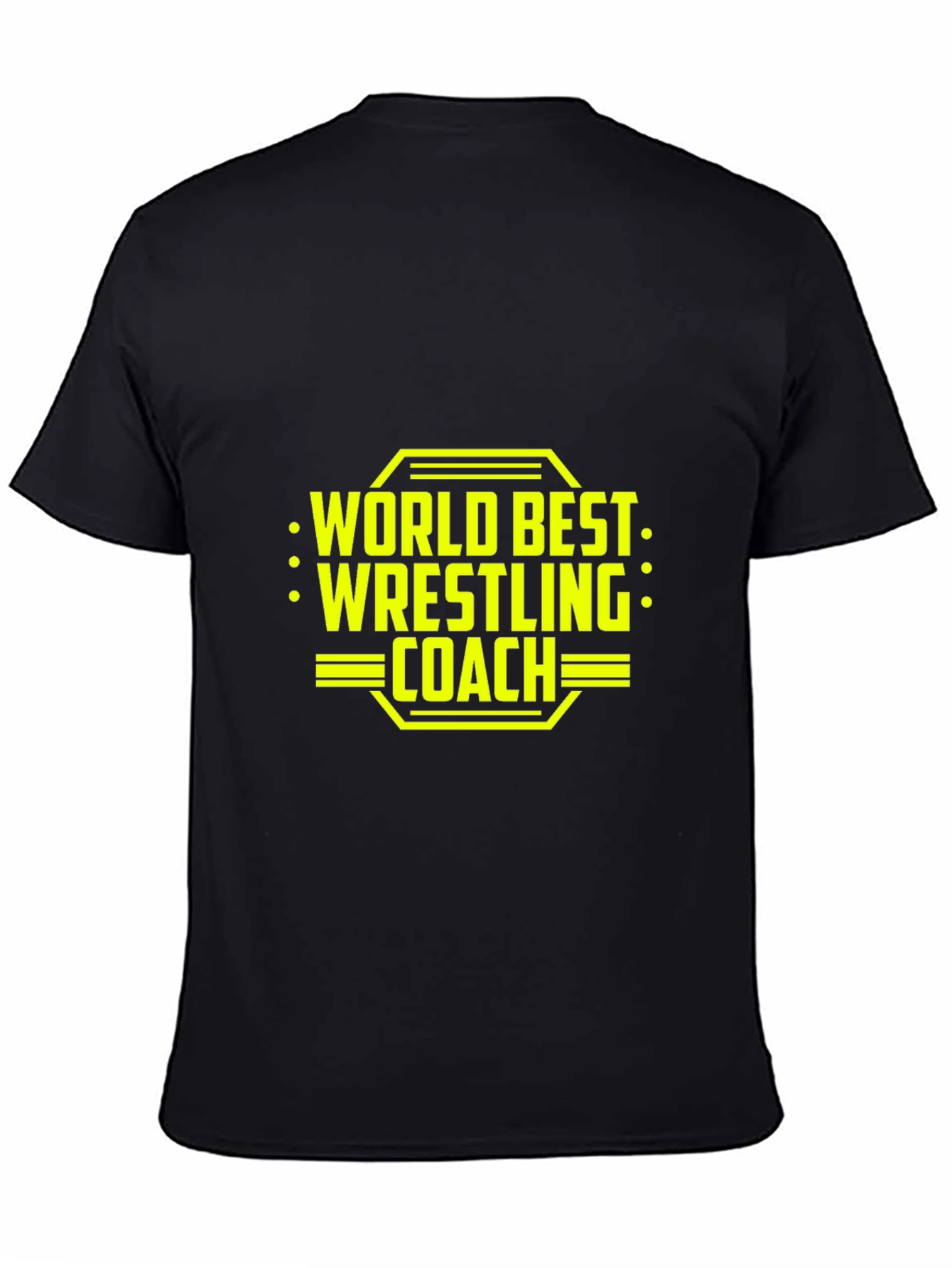 Worlds Best Wrestling Coach Graphic Tee