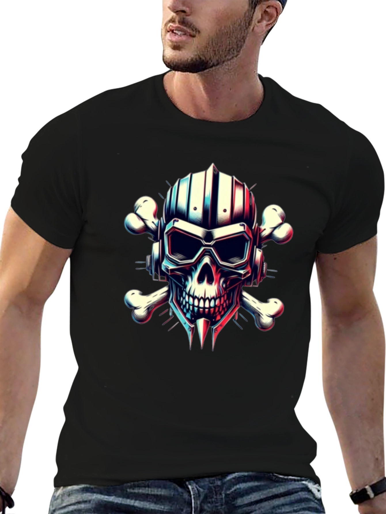 Skull & Crossbones Graphic T-Shirt