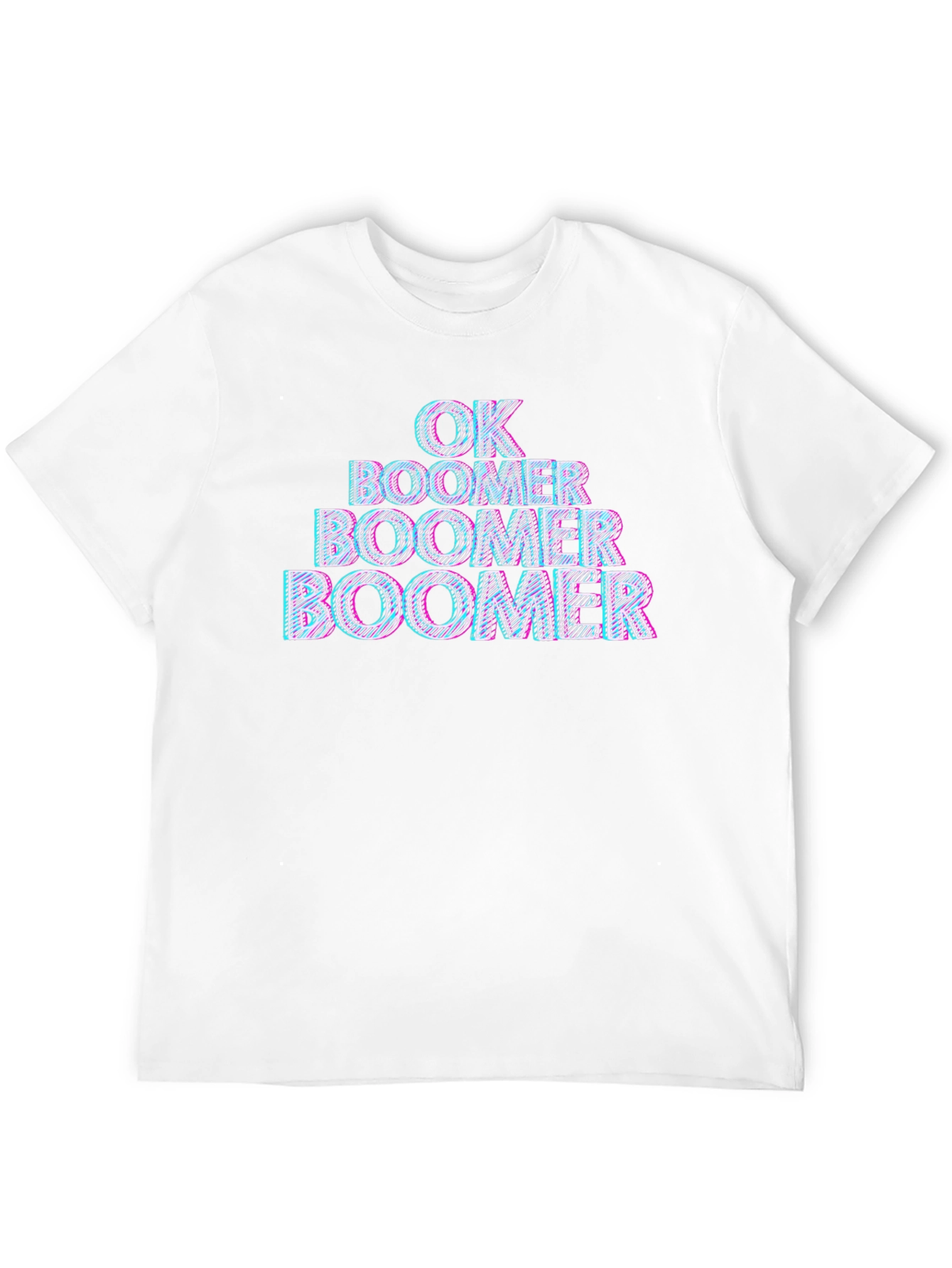OK Boomer Graphic Tee - Black Cotton T-Shirt