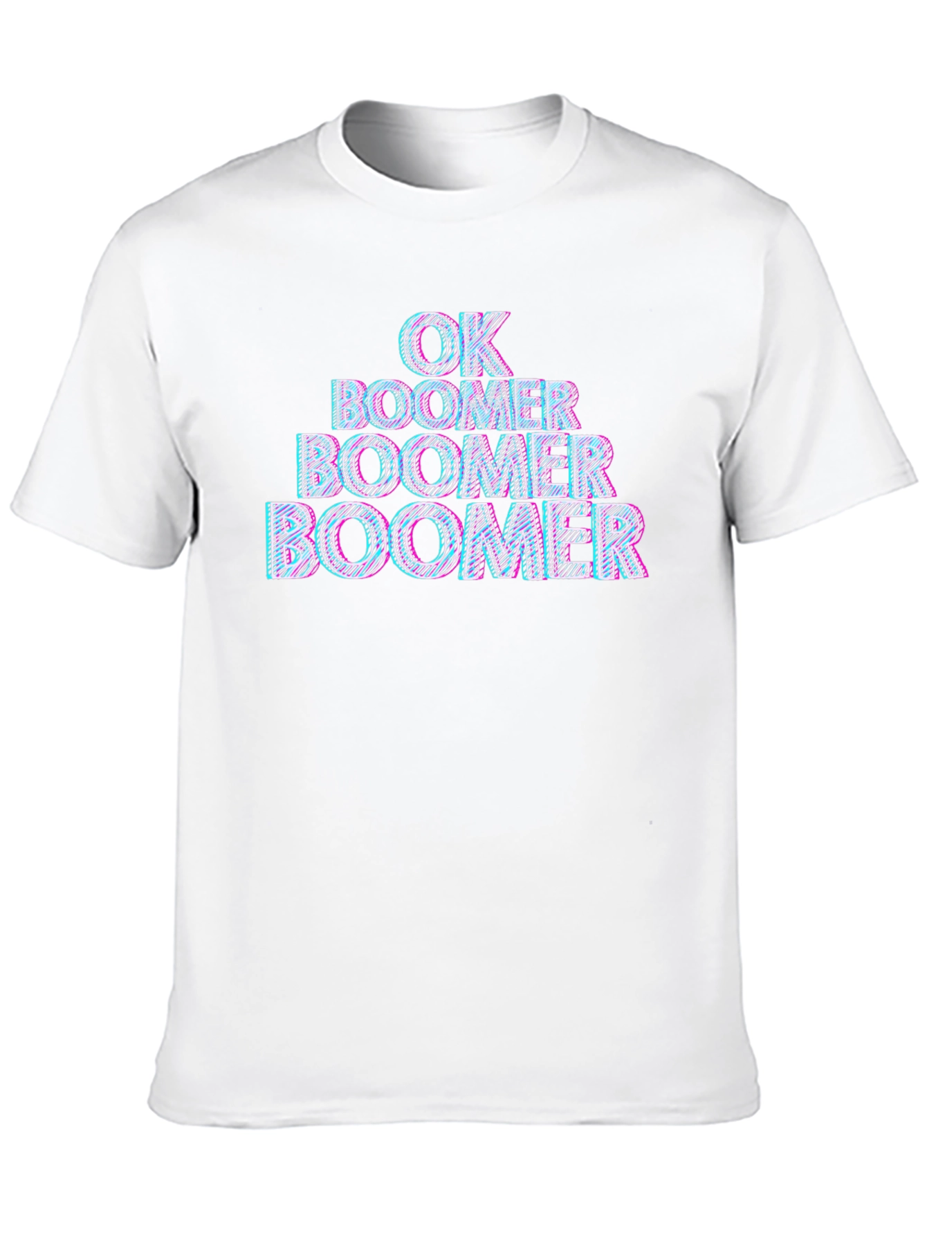 OK Boomer Graphic Tee - Black Cotton T-Shirt