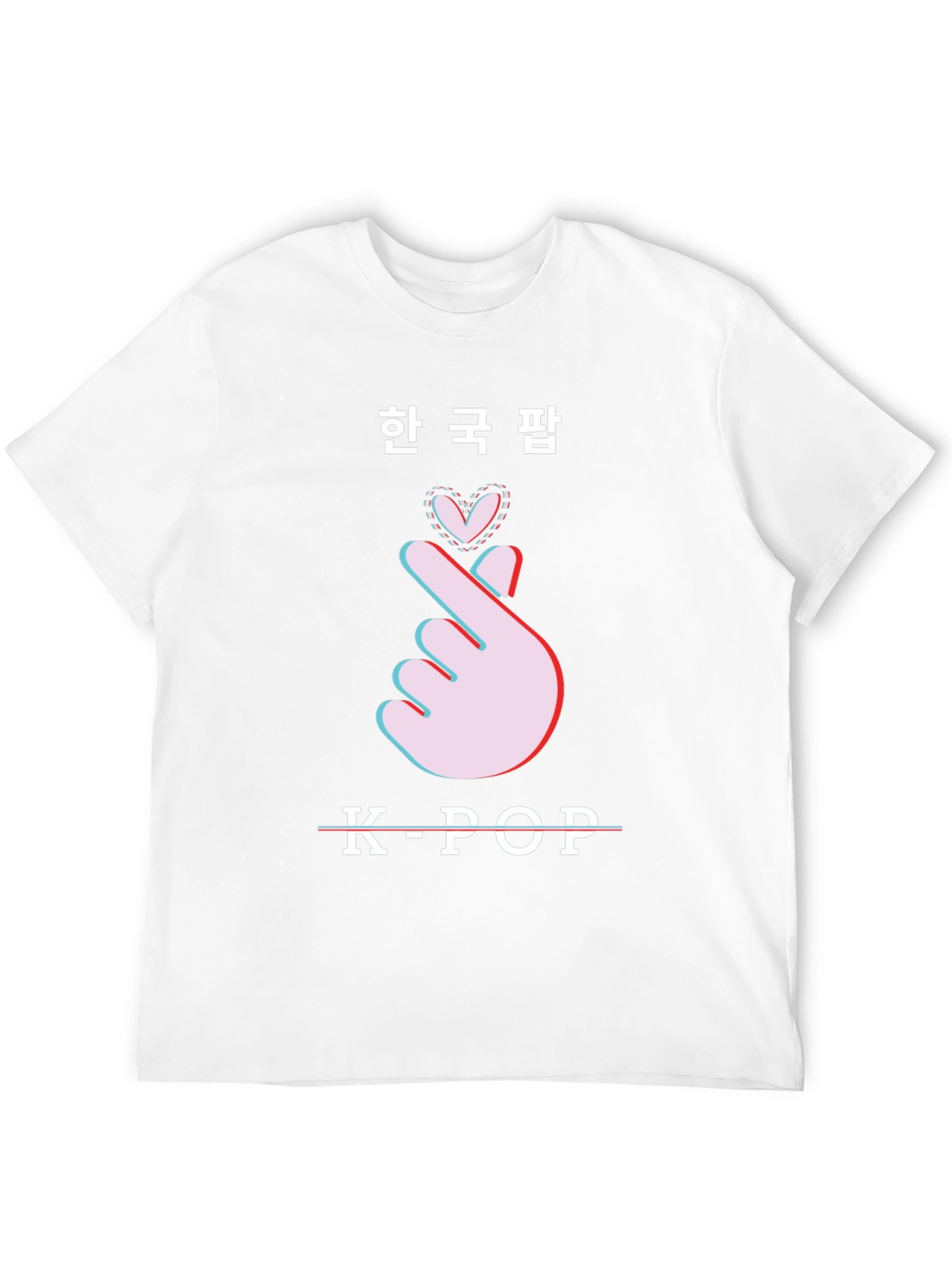 K-Pop Heart Sign Graphic Tee