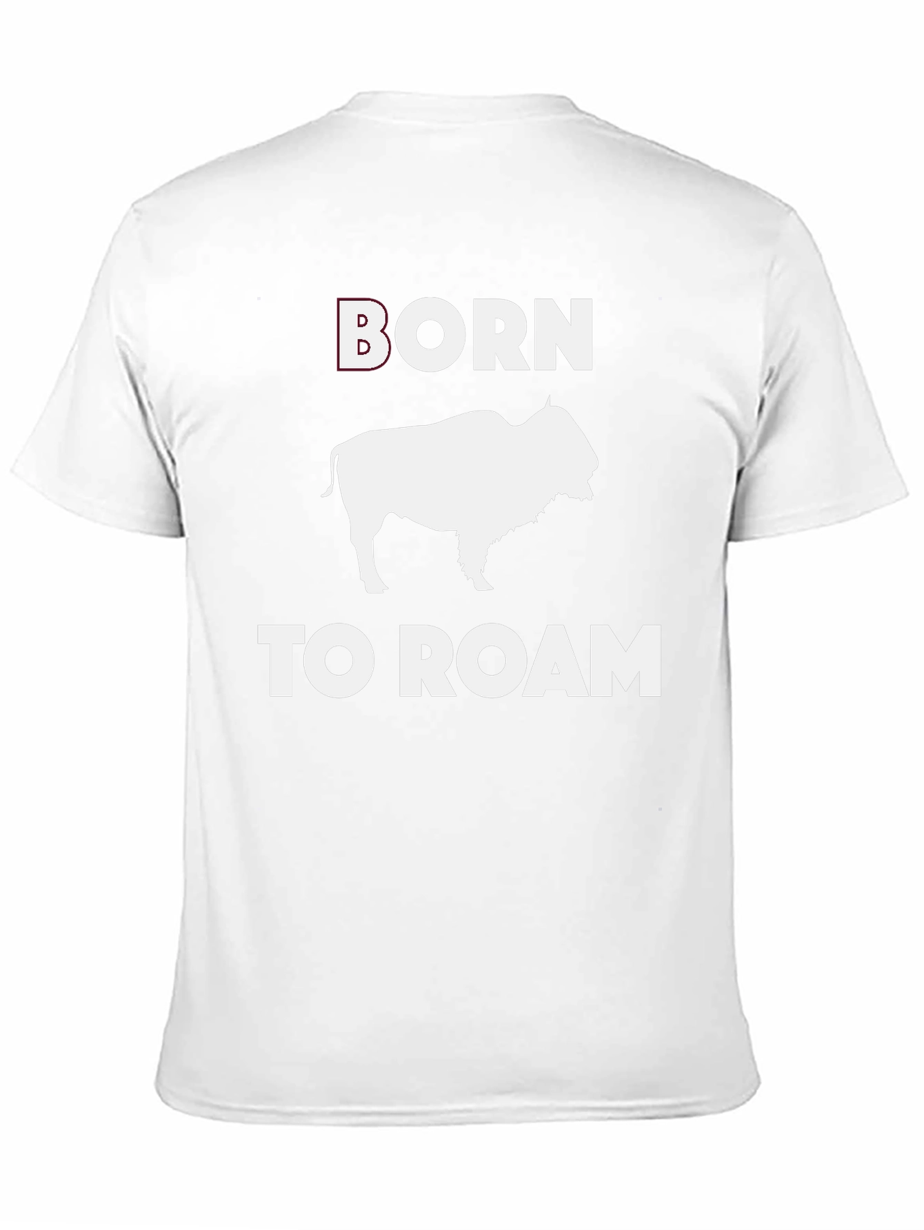 Born to Roam Bison Graphic Tee