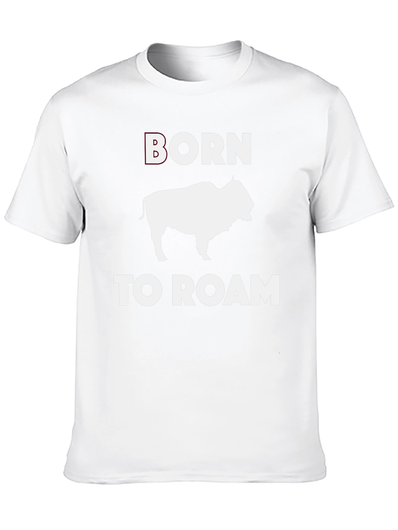 Born to Roam Bison Graphic Tee