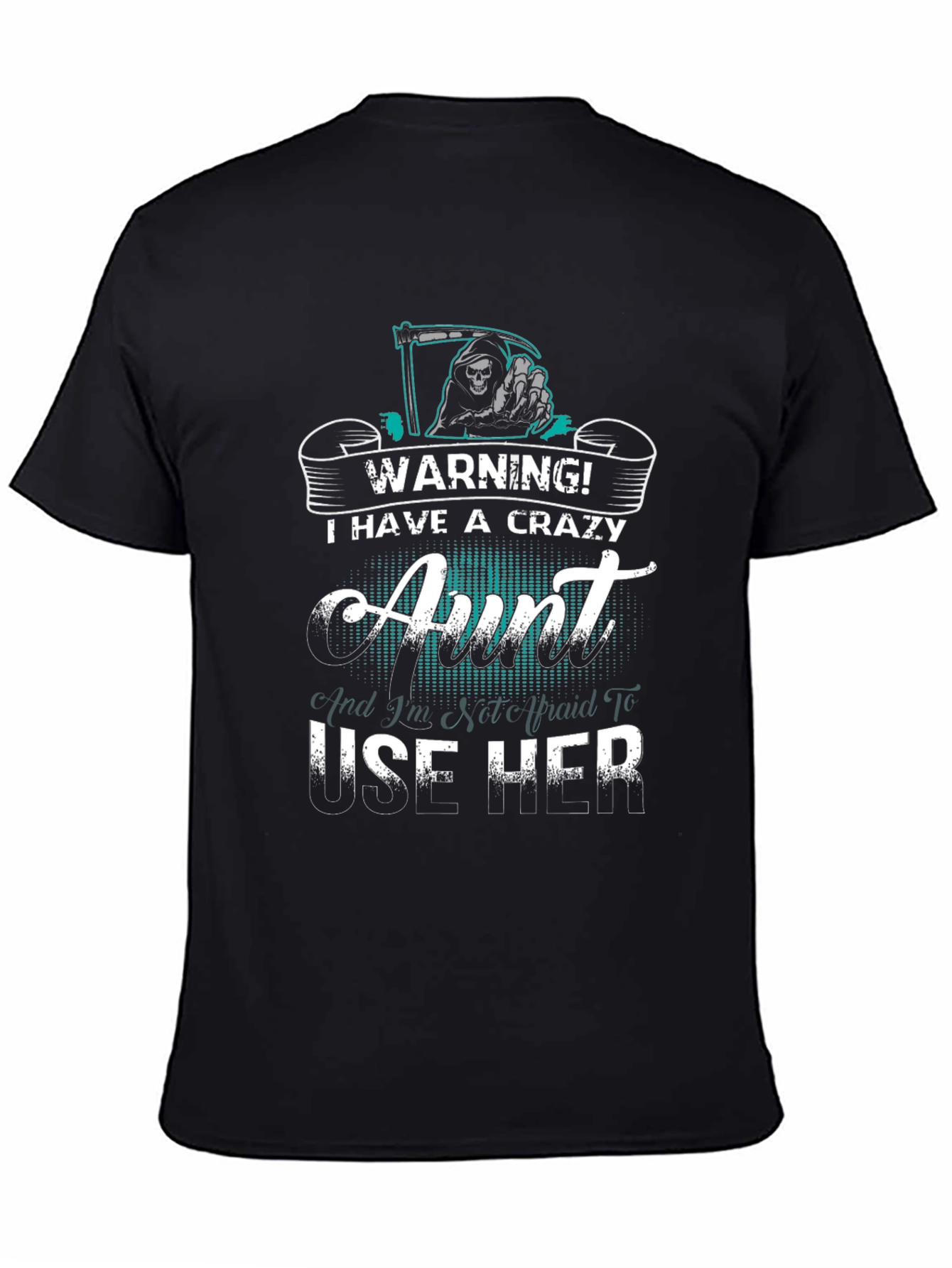 Crazy Aunt Warning Graphic Tee - Unisex
