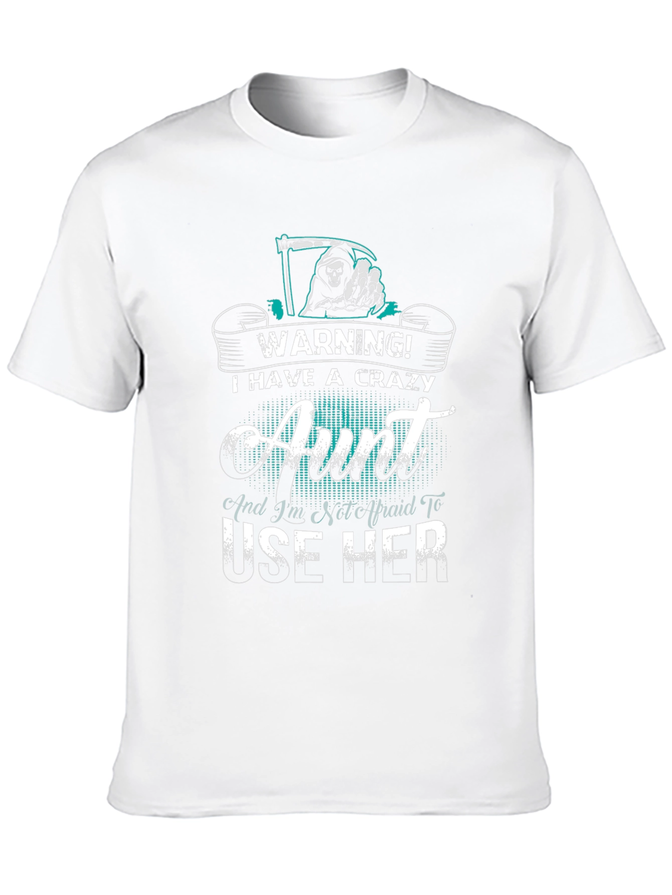 Crazy Aunt Warning Graphic Tee - Unisex