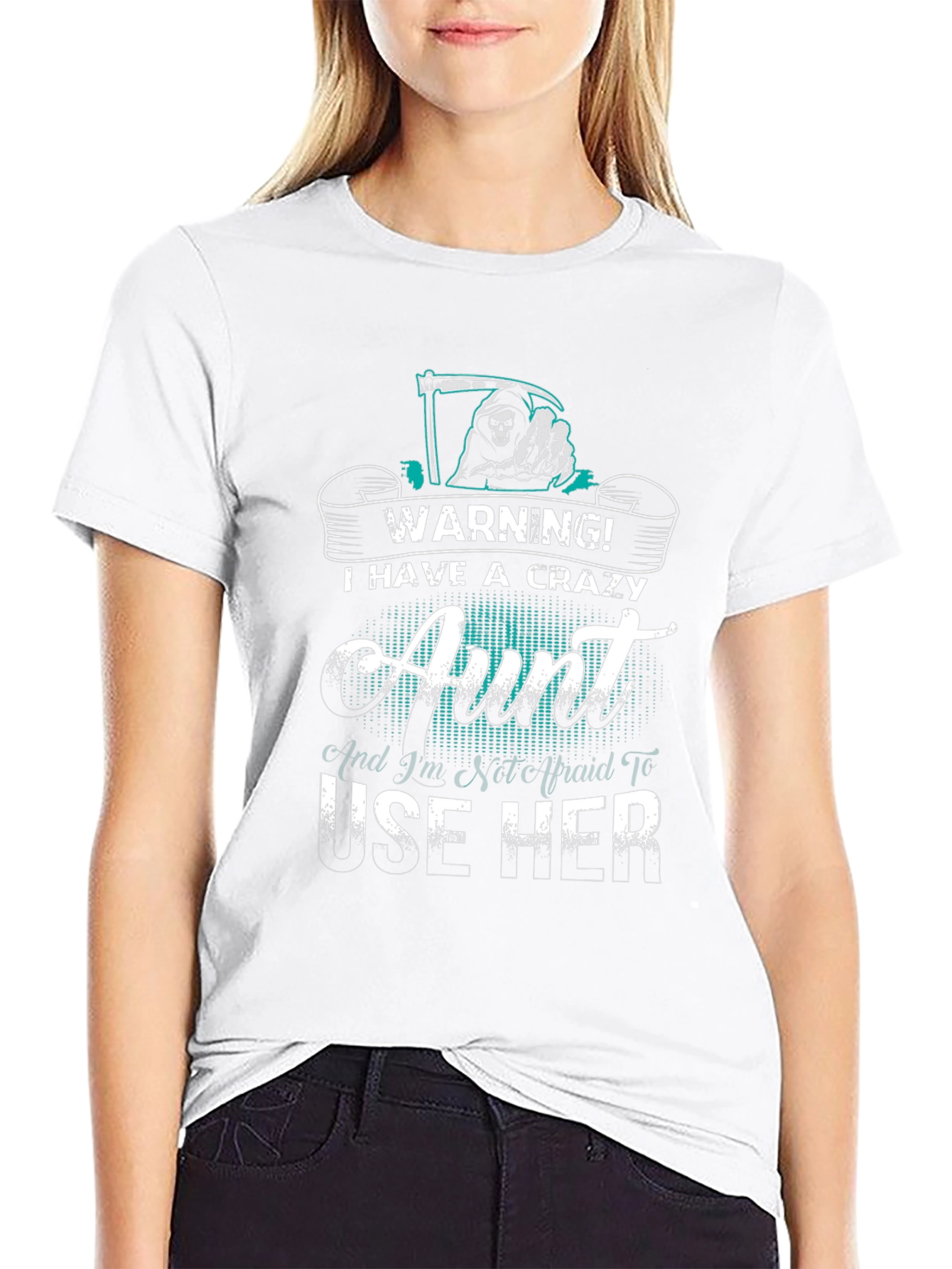 Crazy Aunt Warning Graphic Tee - Unisex