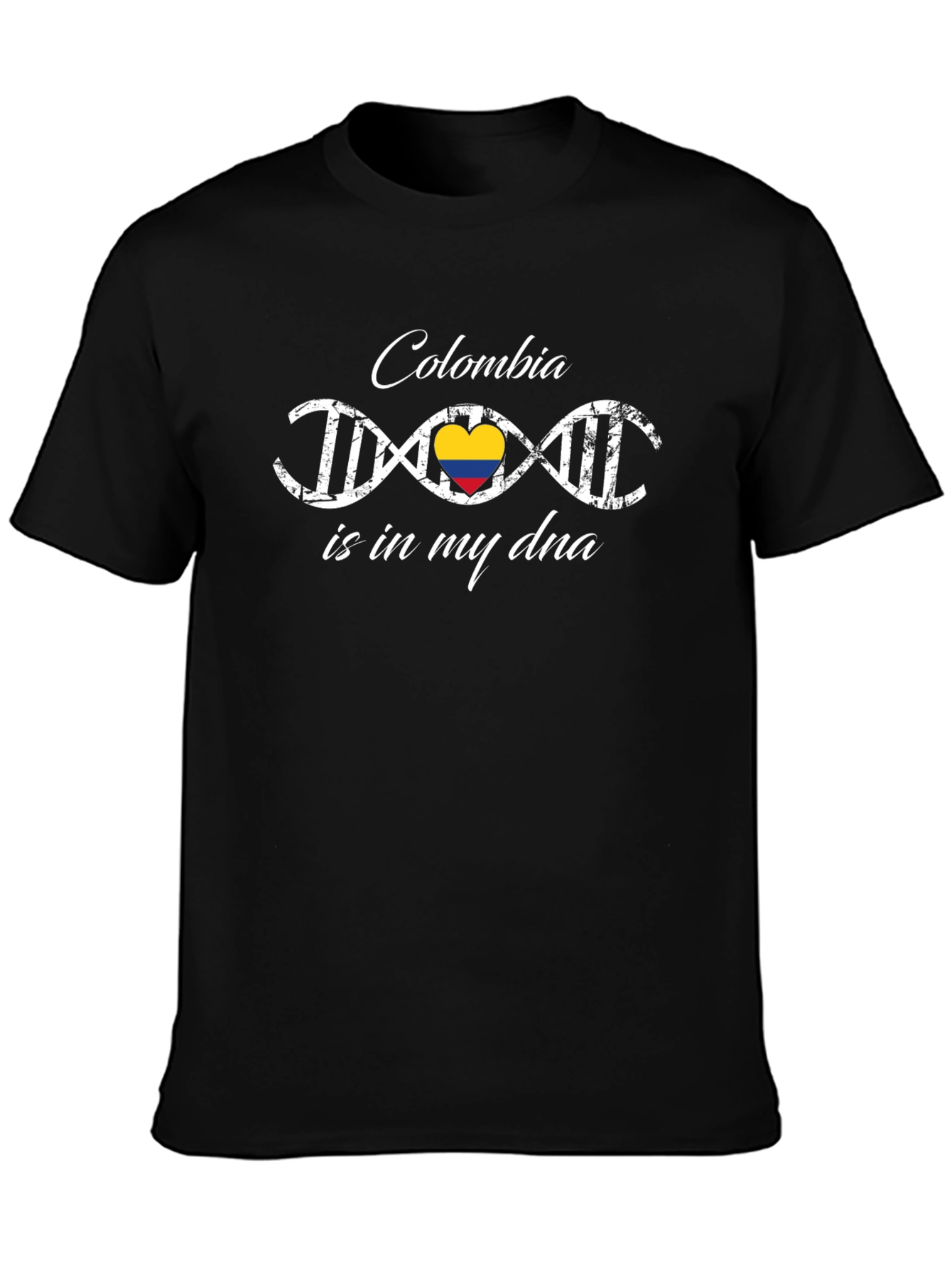 Colombia DNA Heart T-Shirt