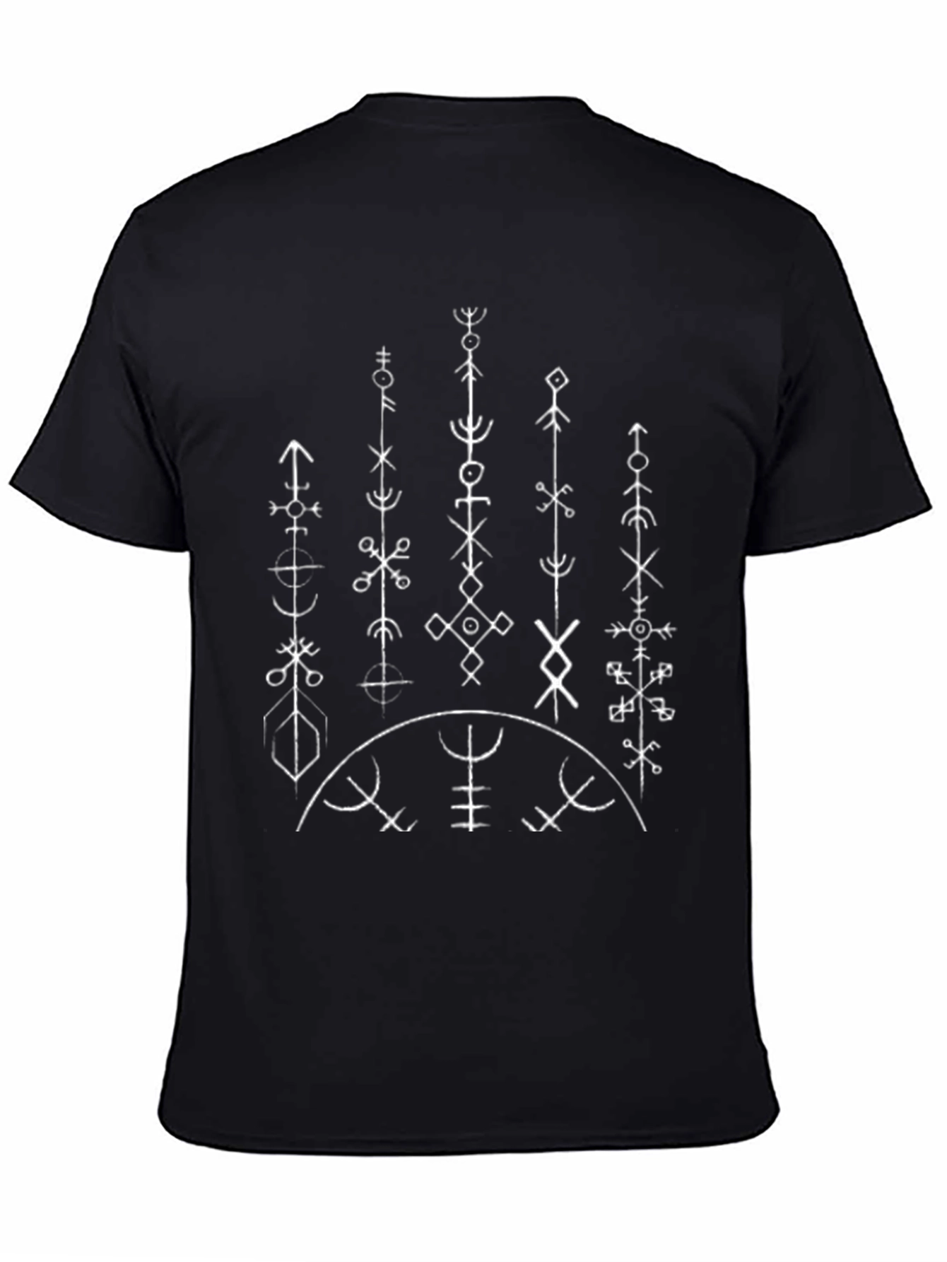 Mystic Symbol Graphic Tee - Black