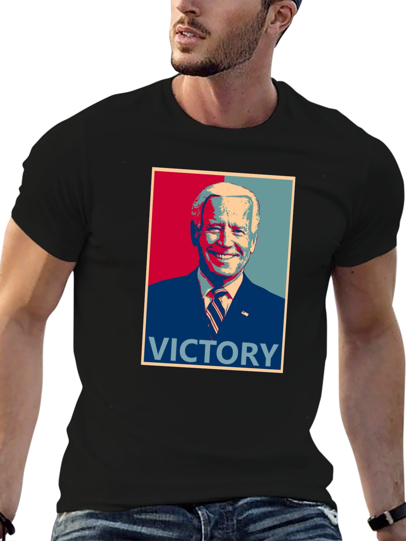 Victory Graphic Tee - Patriotic Political T-Shirt