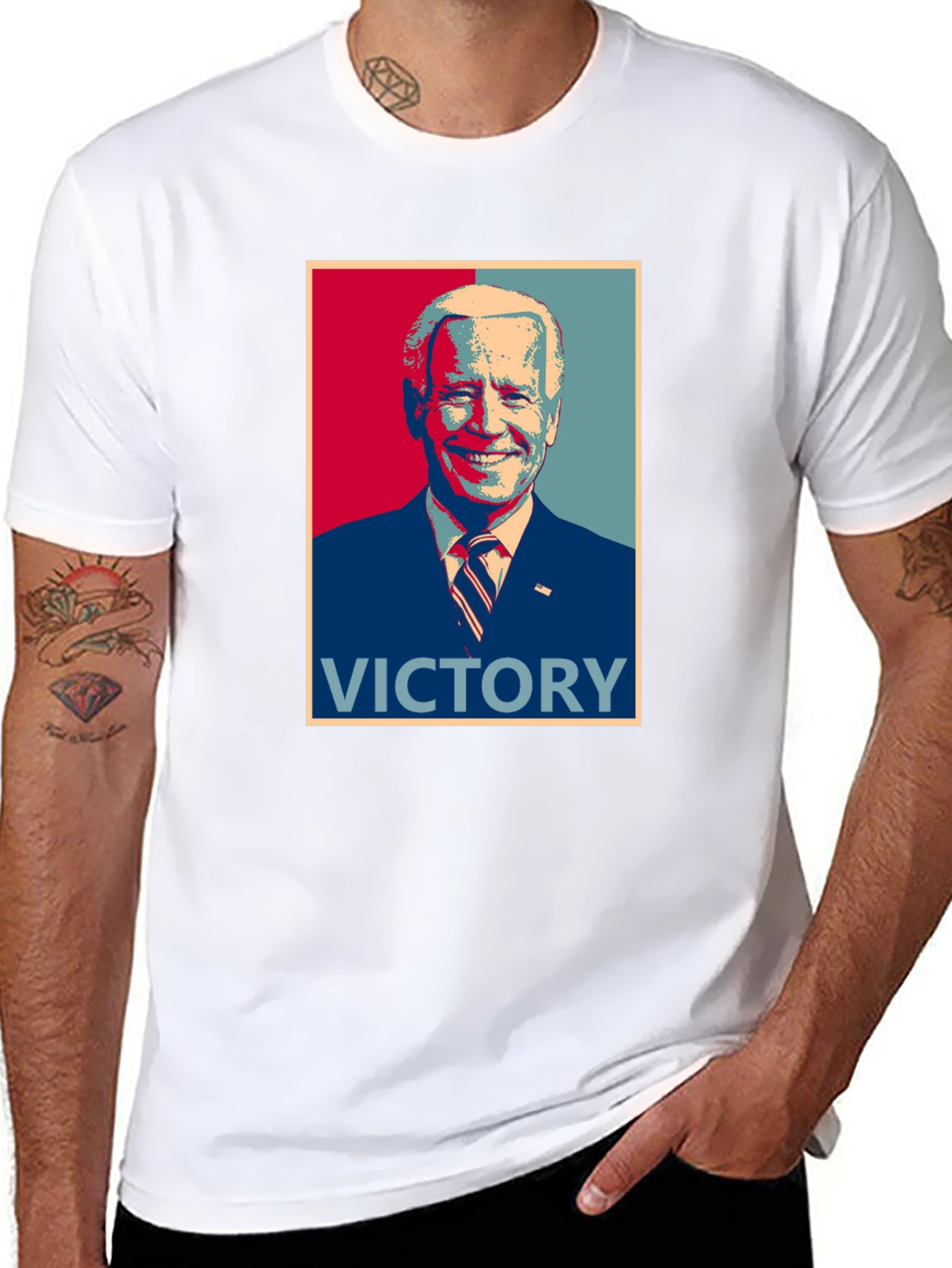 Victory Graphic Tee - Patriotic Political T-Shirt