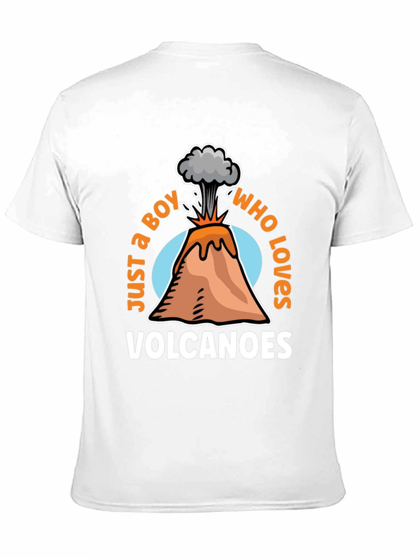 Boy Who Loves Volcanoes Graphic Tee