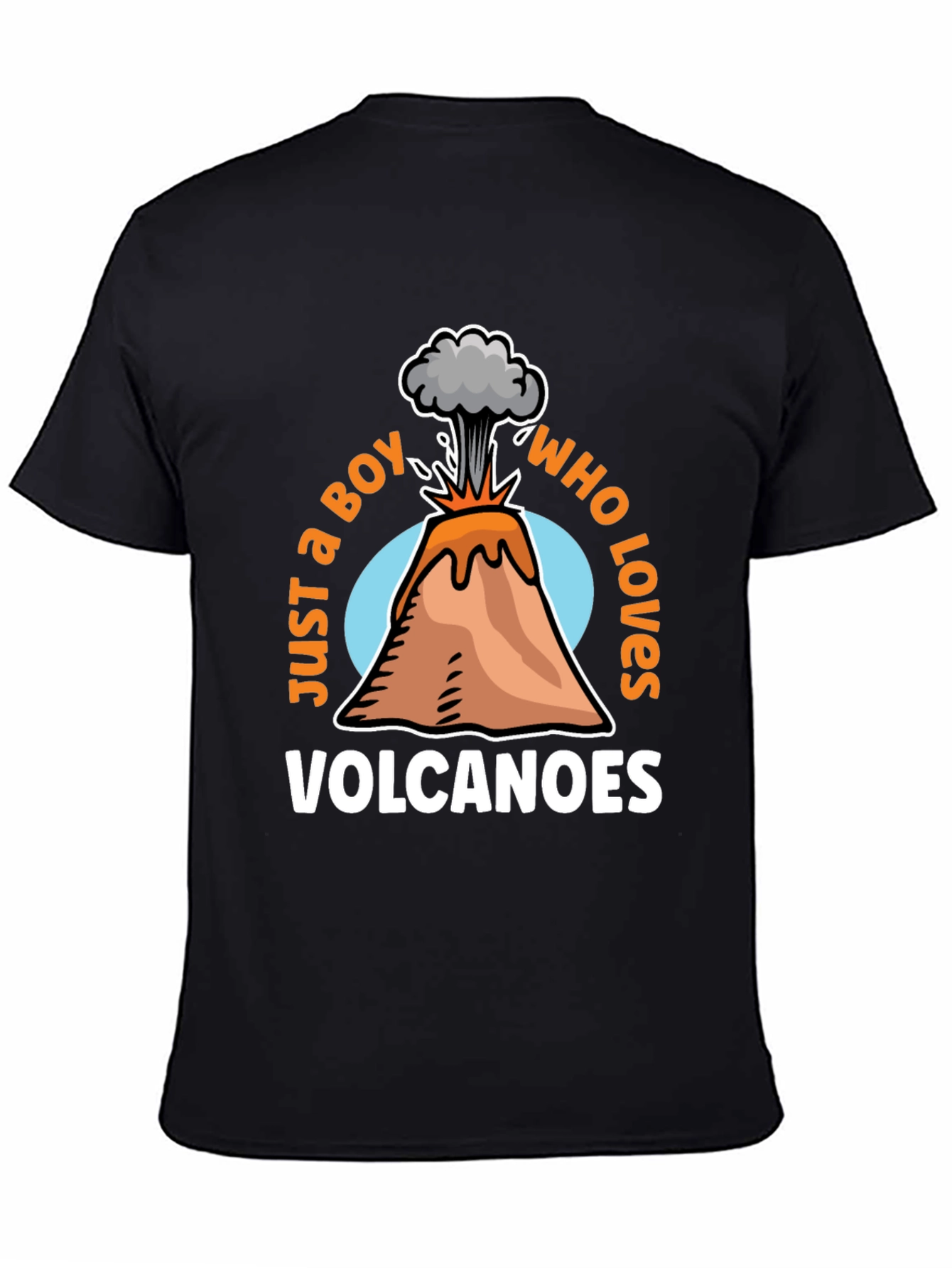 Boy Who Loves Volcanoes Graphic Tee