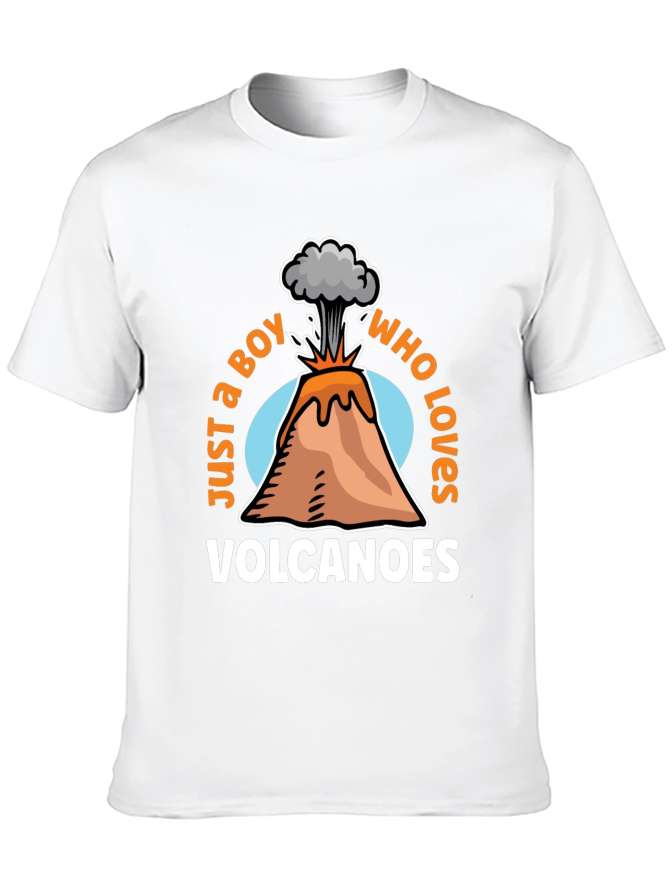 Boy Who Loves Volcanoes Graphic Tee