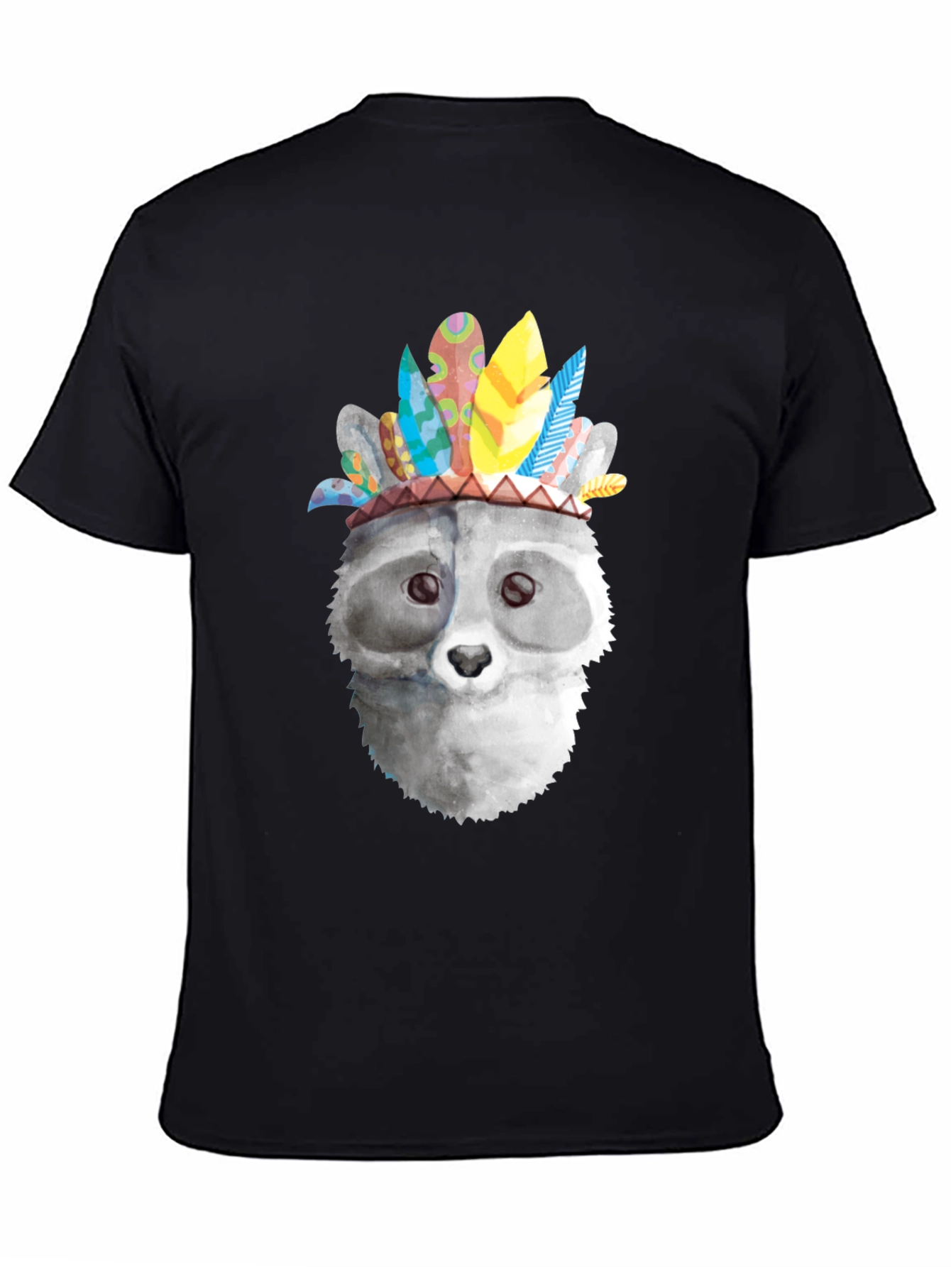 Raccoon Headdress Graphic Tee - Unisex