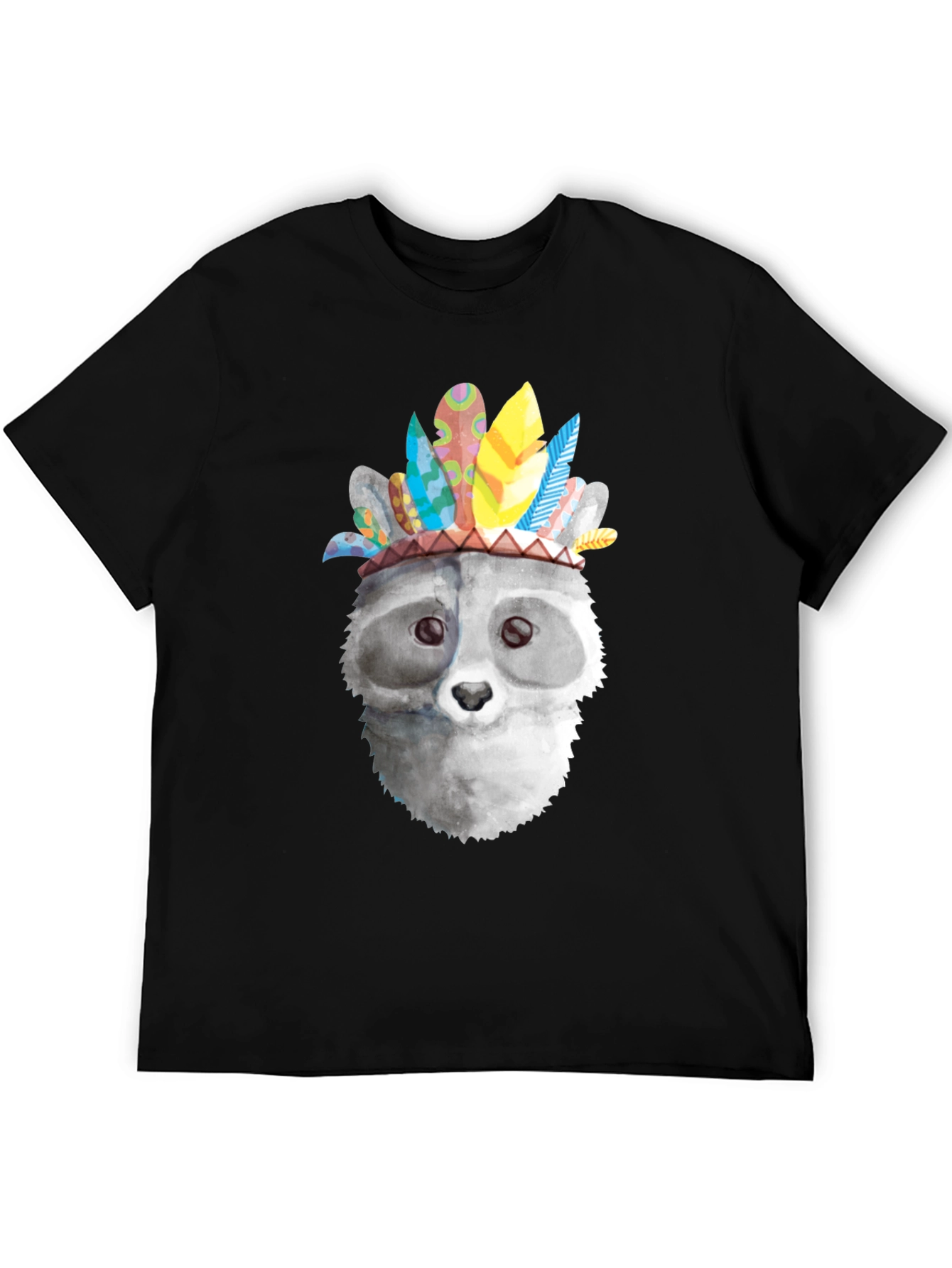 Raccoon Headdress Graphic Tee - Unisex