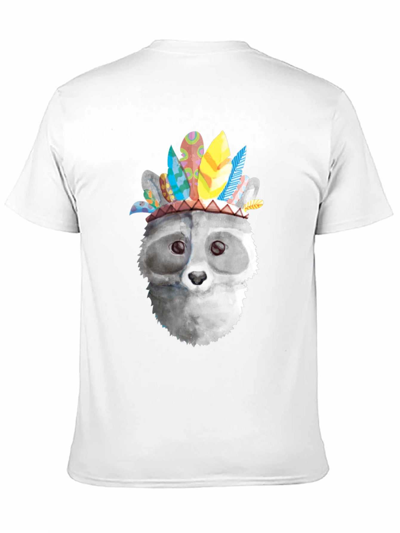 Raccoon Headdress Graphic Tee - Unisex