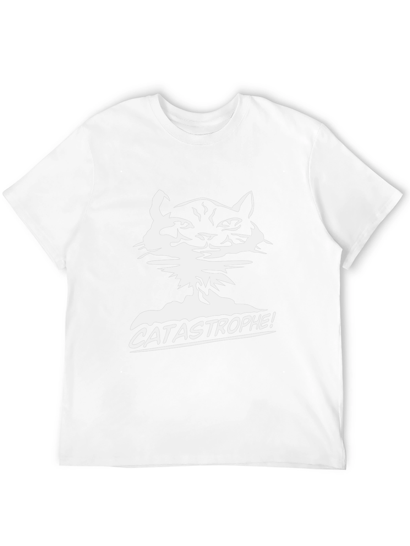 Catastrophe! Graphic Tee - Funny Cat Lover Shirt