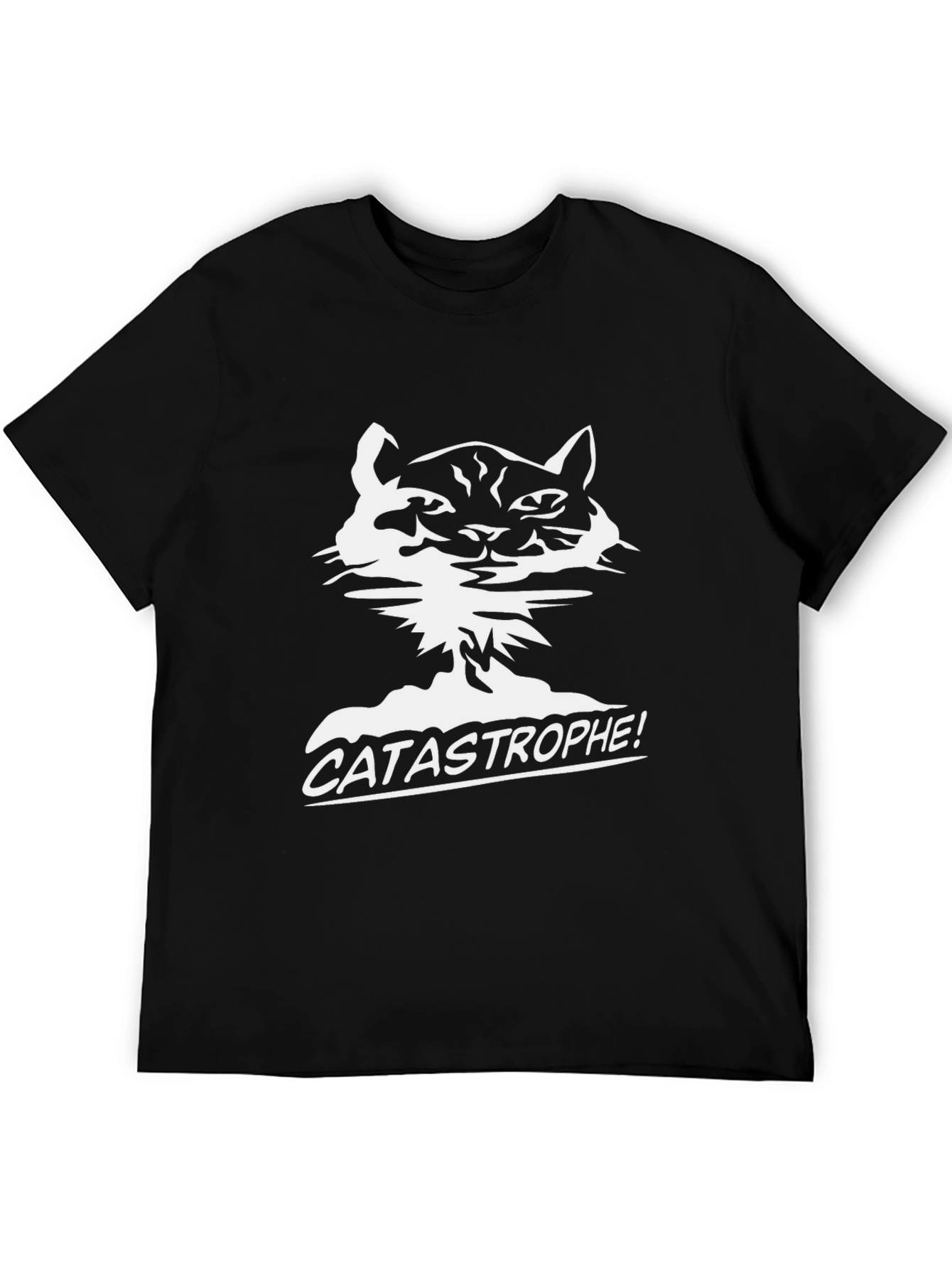 Catastrophe! Graphic Tee - Funny Cat Lover Shirt