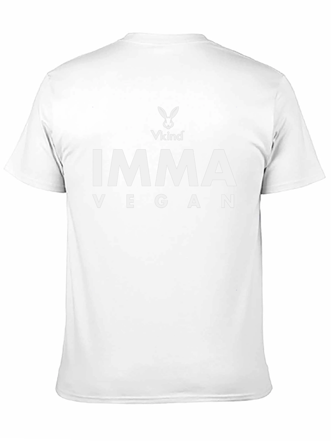 Imma Vegan T-Shirt - Black Cotton Tee