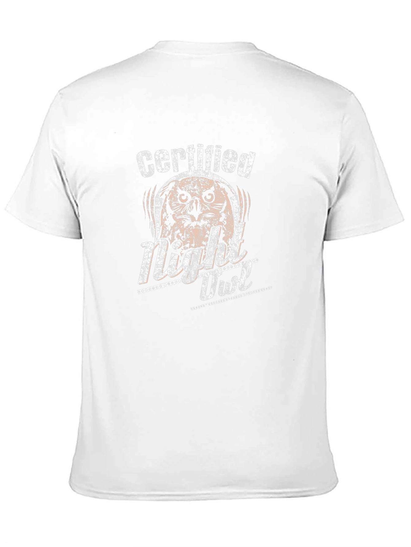 Certified Night Owl Graphic T-Shirt - Black