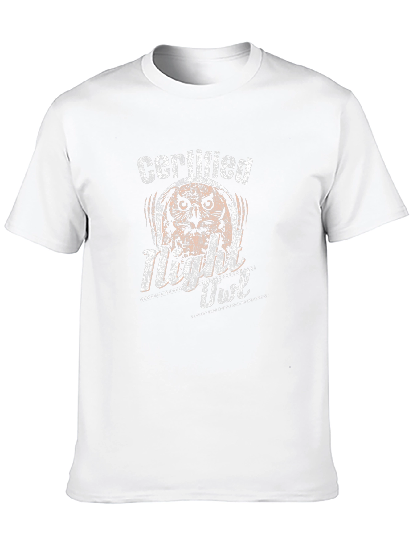 Certified Night Owl Graphic T-Shirt - Black