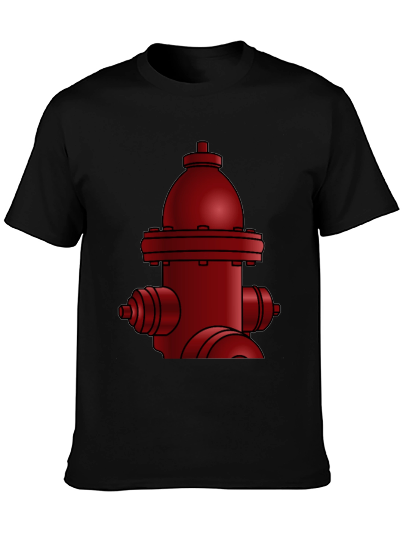 Red Fire Hydrant Graphic Tee