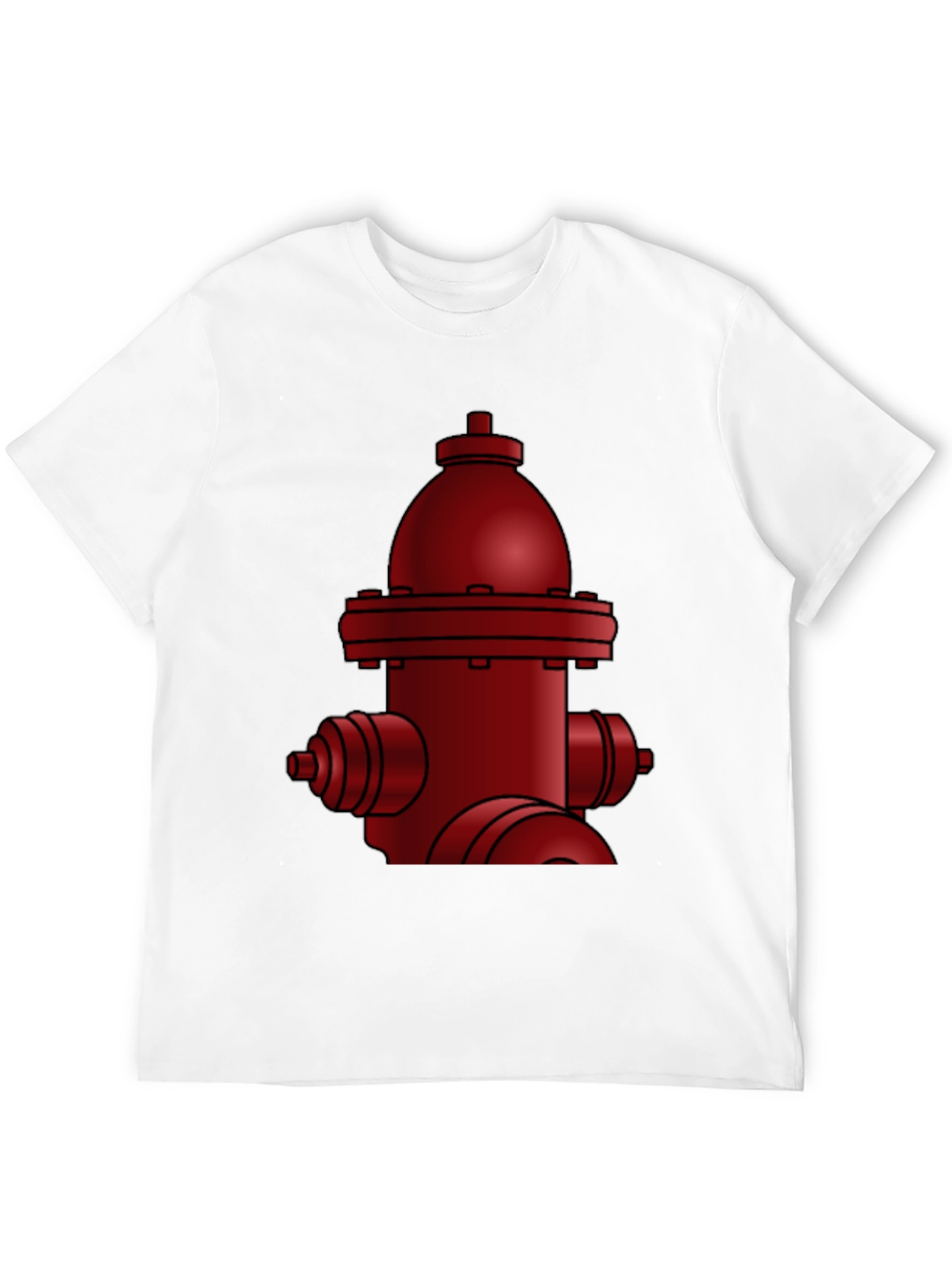 Red Fire Hydrant Graphic Tee