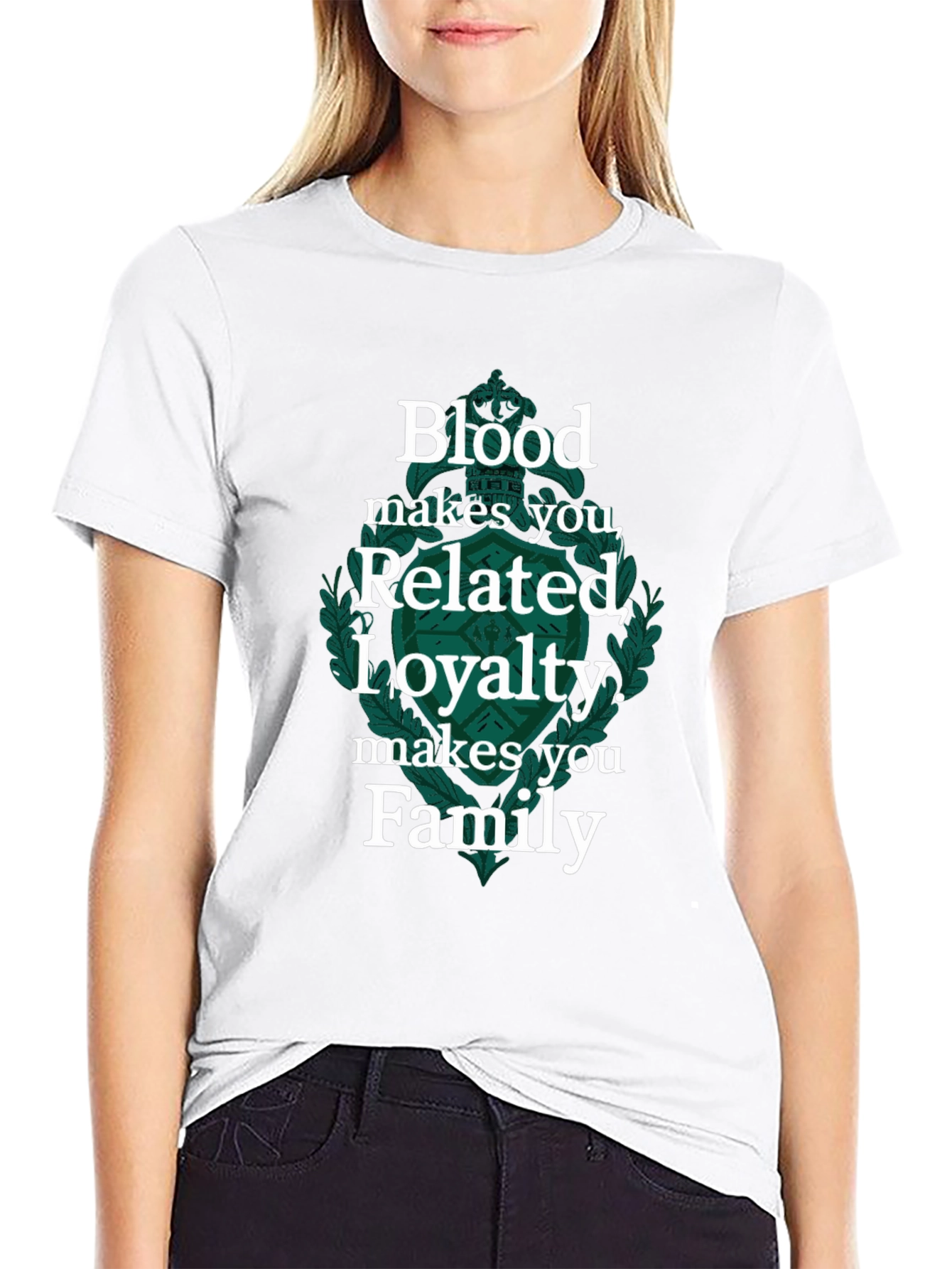 Blood Makes You Related Loyalty Makes Family Tee