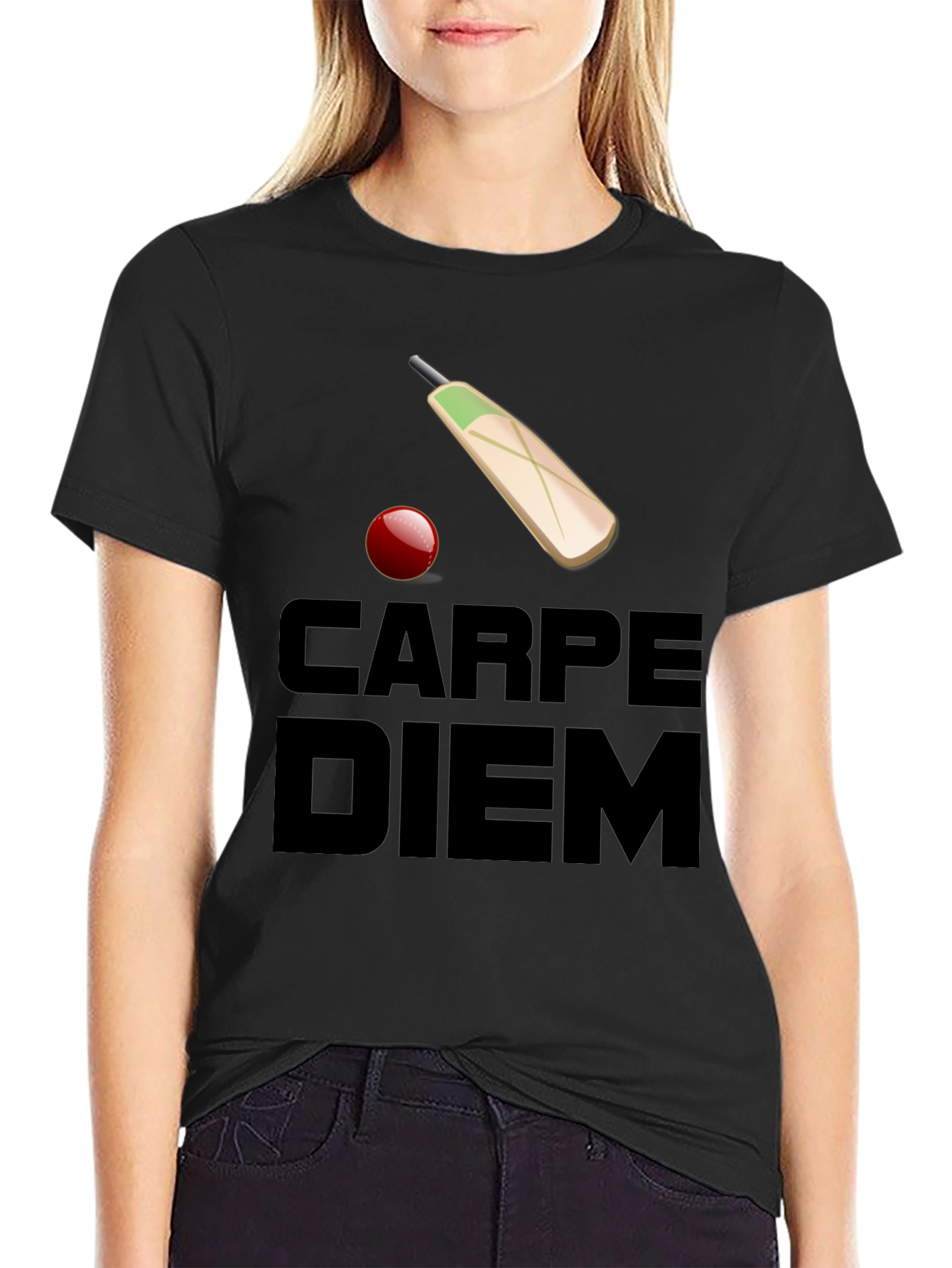 Carpe Diem Cricket T-Shirt