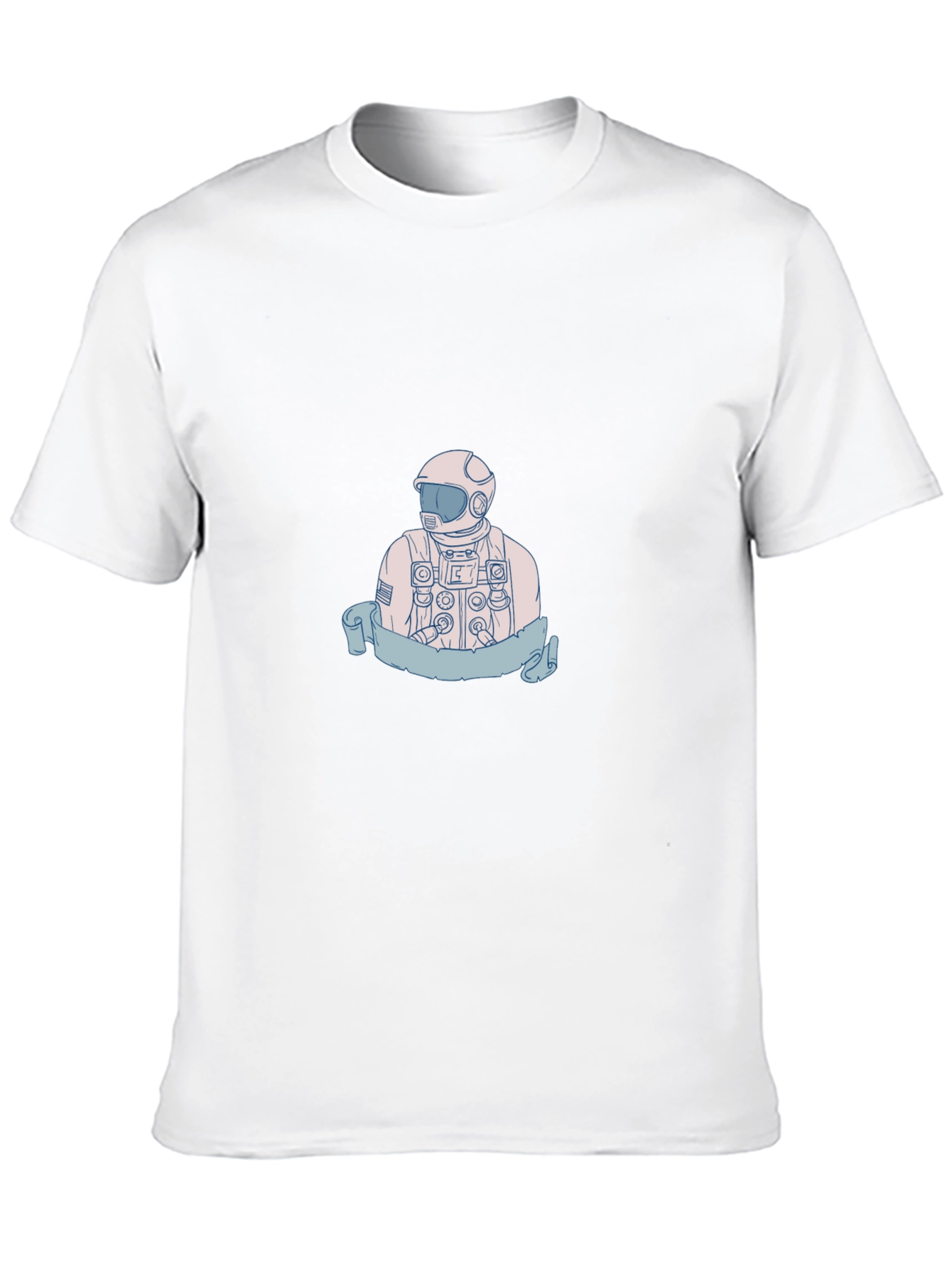 Astronaut Graphic T-Shirt - Premium Cotton Blend