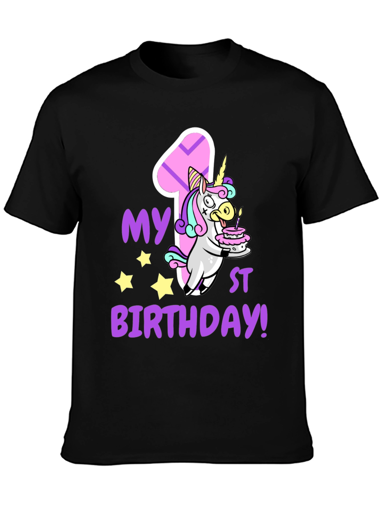 My First Birthday Unicorn T-Shirt