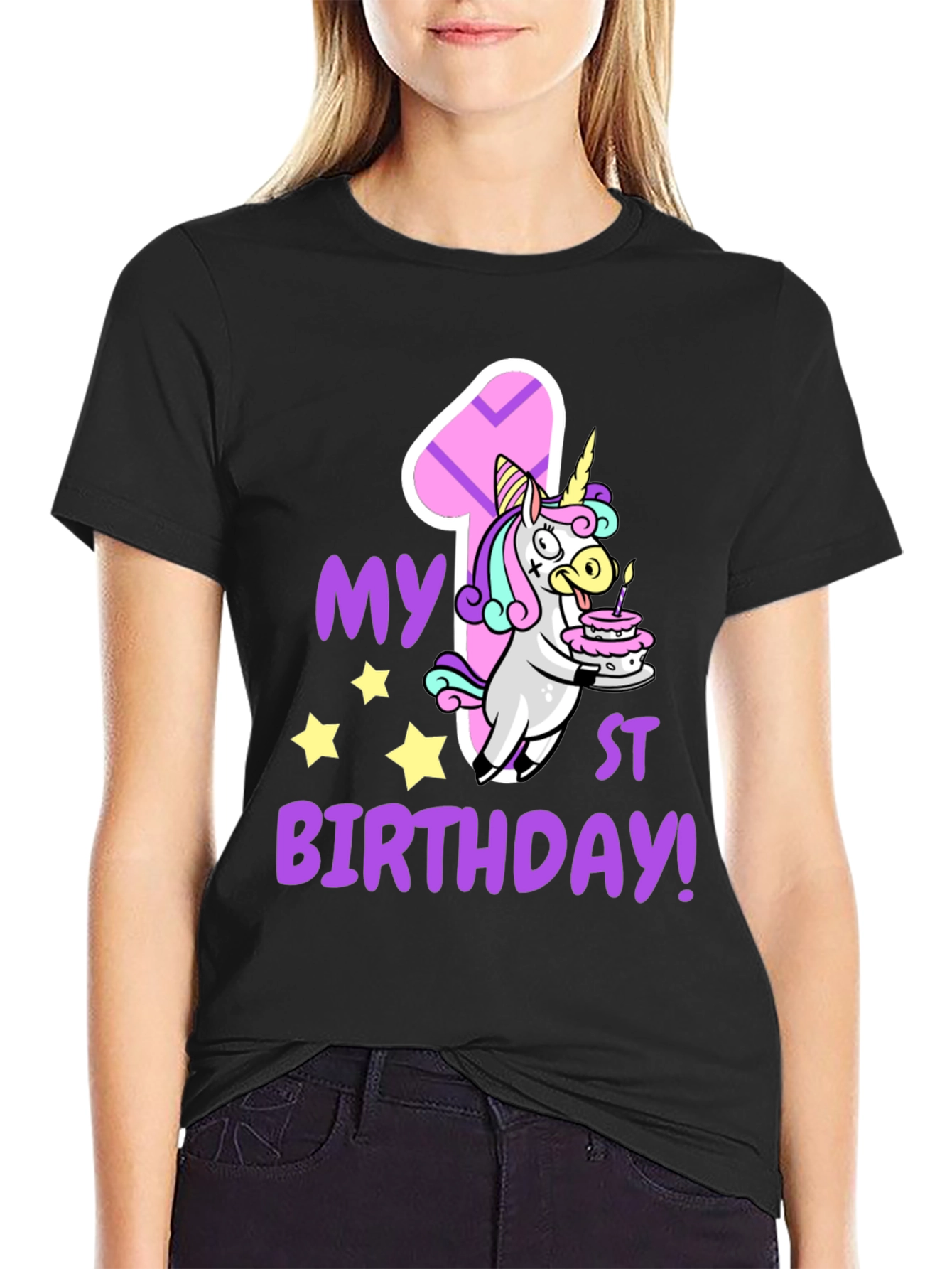 My First Birthday Unicorn T-Shirt