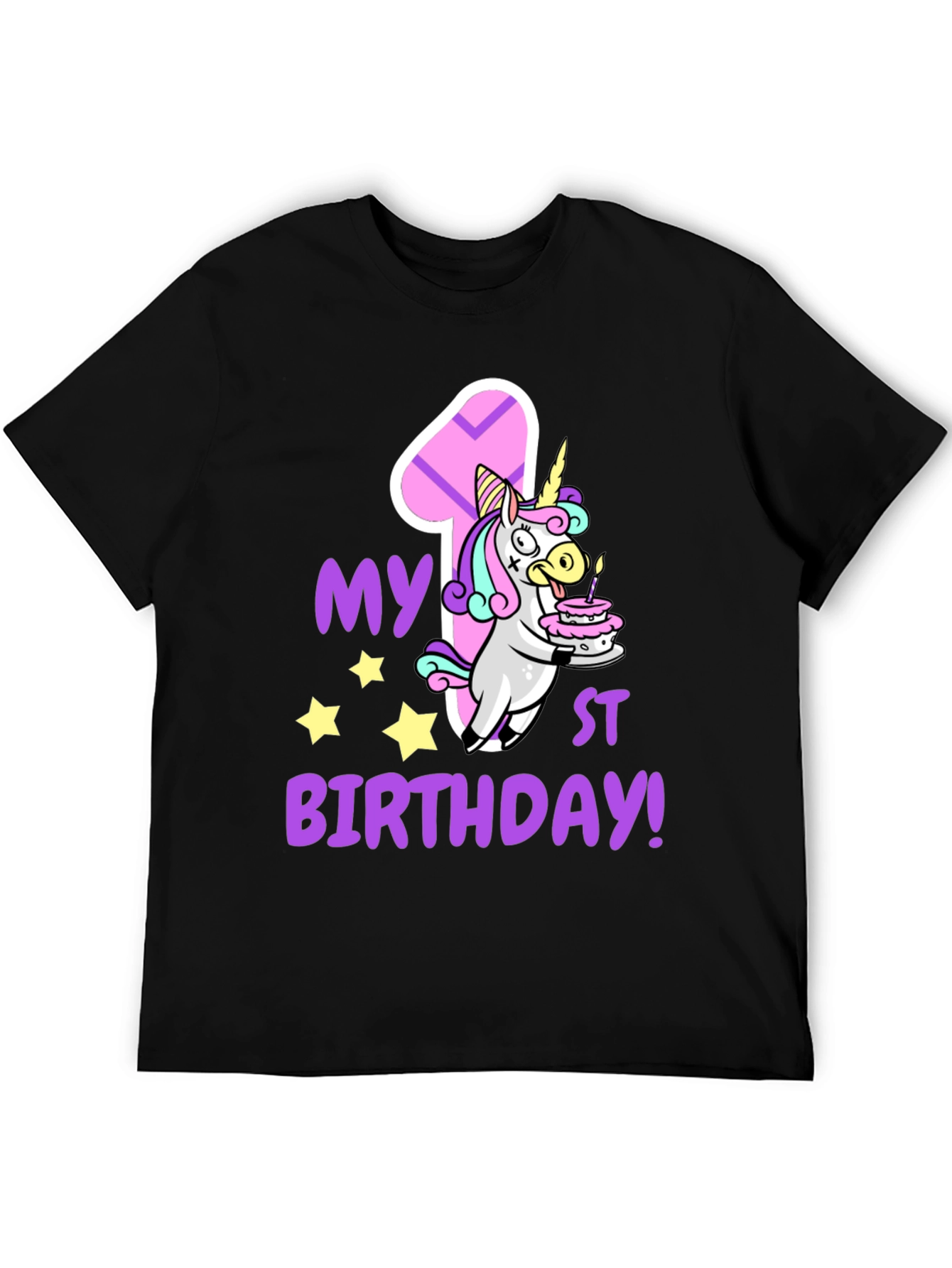 My First Birthday Unicorn T-Shirt
