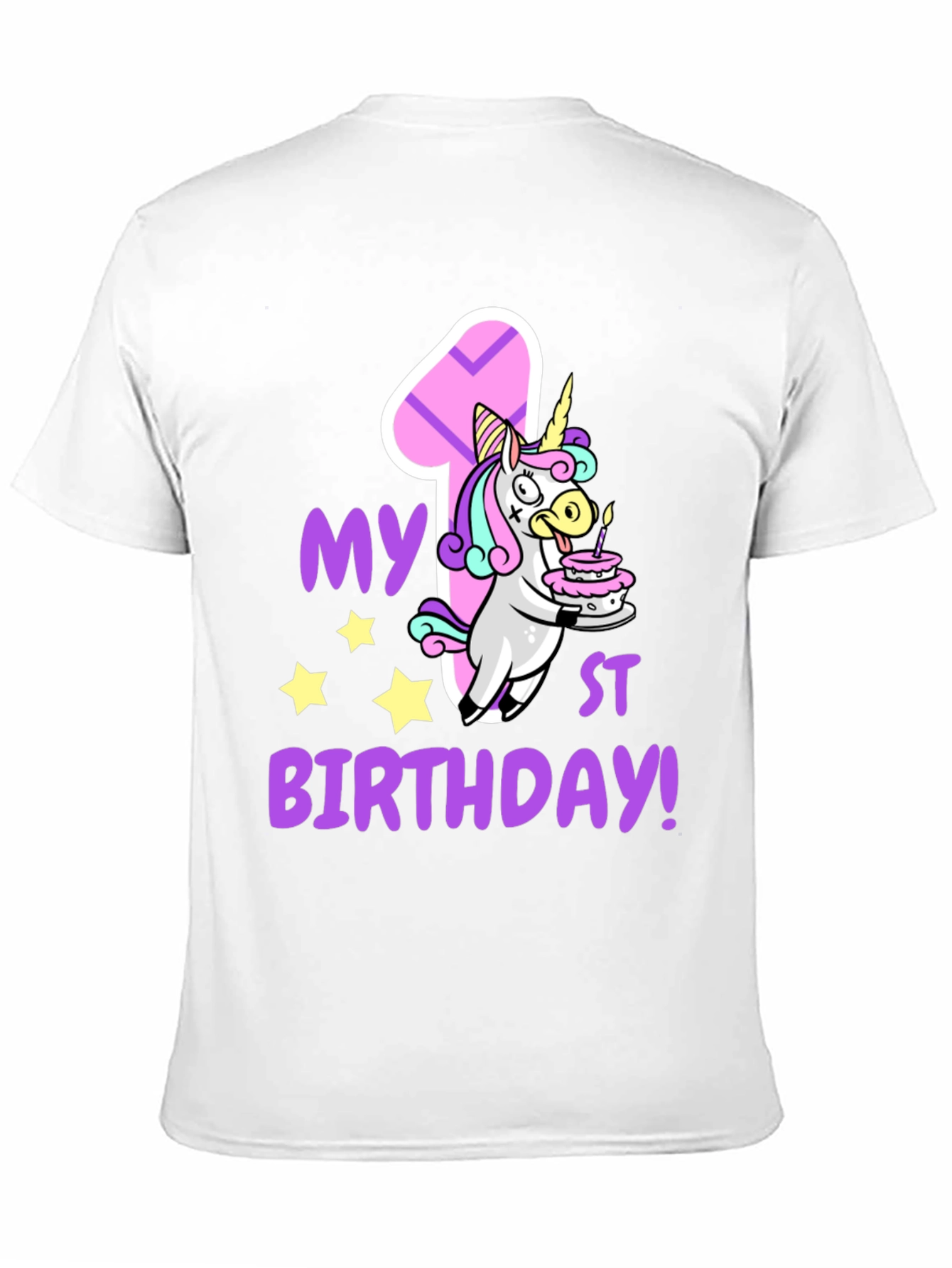 My First Birthday Unicorn T-Shirt