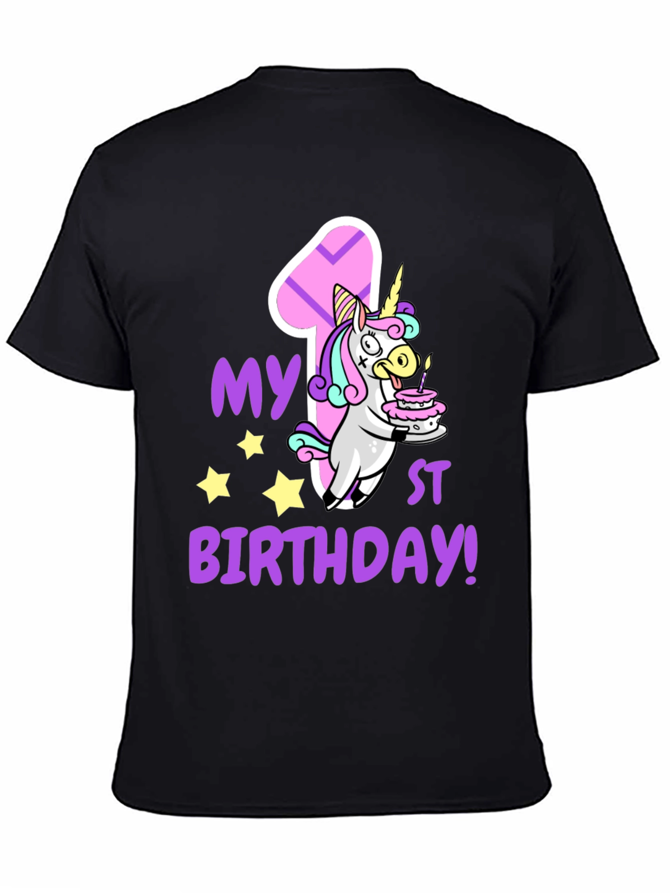 My First Birthday Unicorn T-Shirt