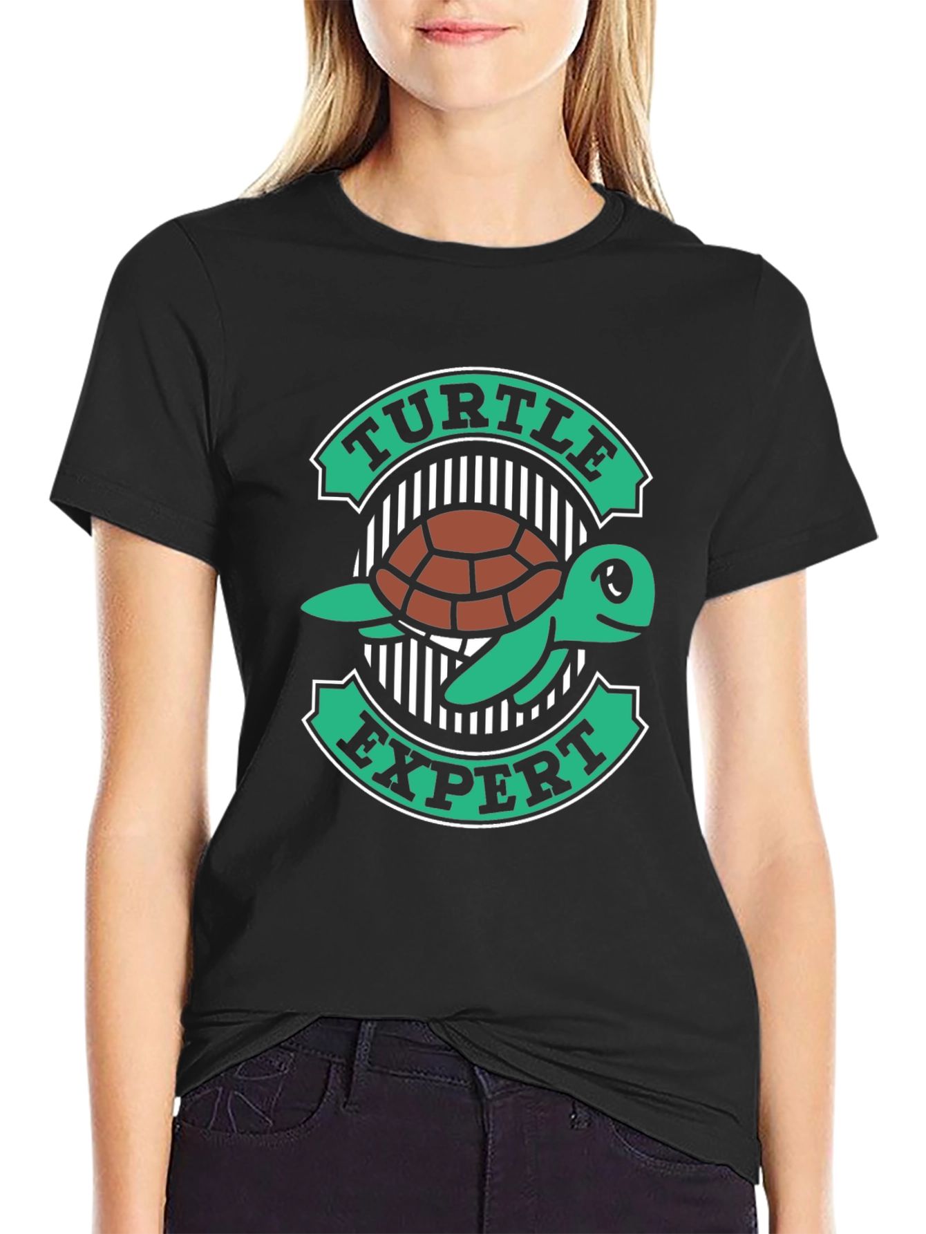 Turtle Expert Graphic T-Shirt - Unisex Crew Neck