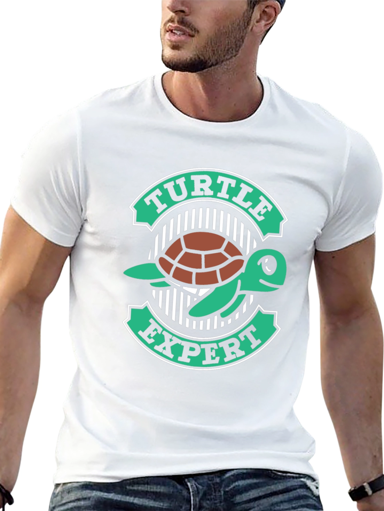 Turtle Expert Graphic T-Shirt - Unisex Crew Neck