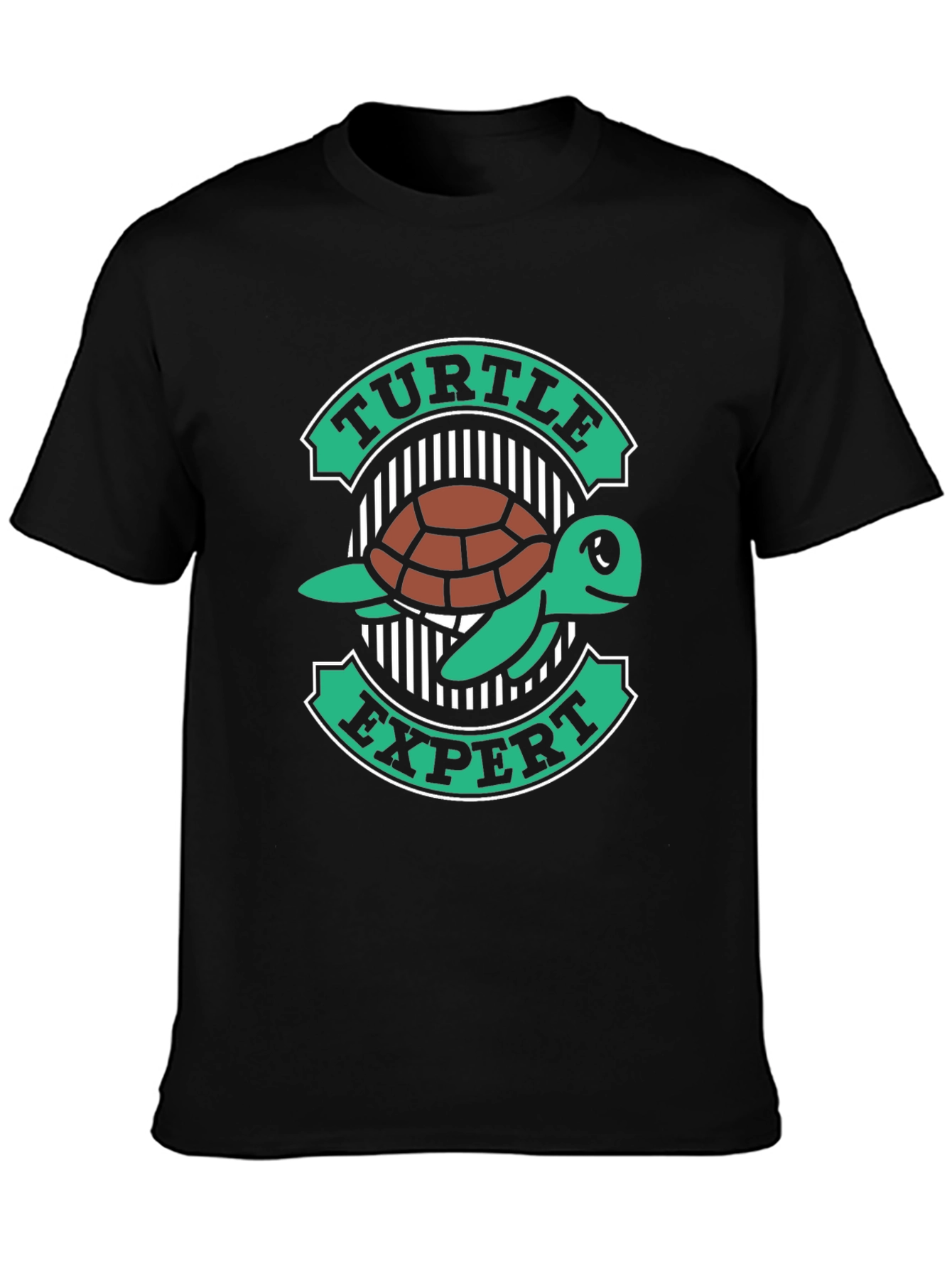 Turtle Expert Graphic T-Shirt - Unisex Crew Neck