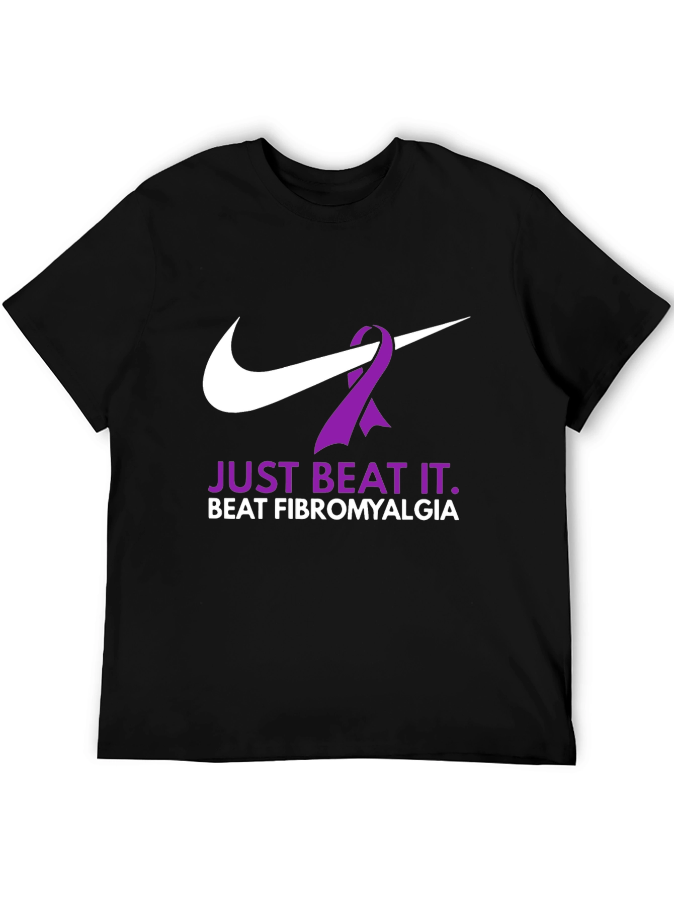 Just Beat It Fibromyalgia Awareness T-Shirt