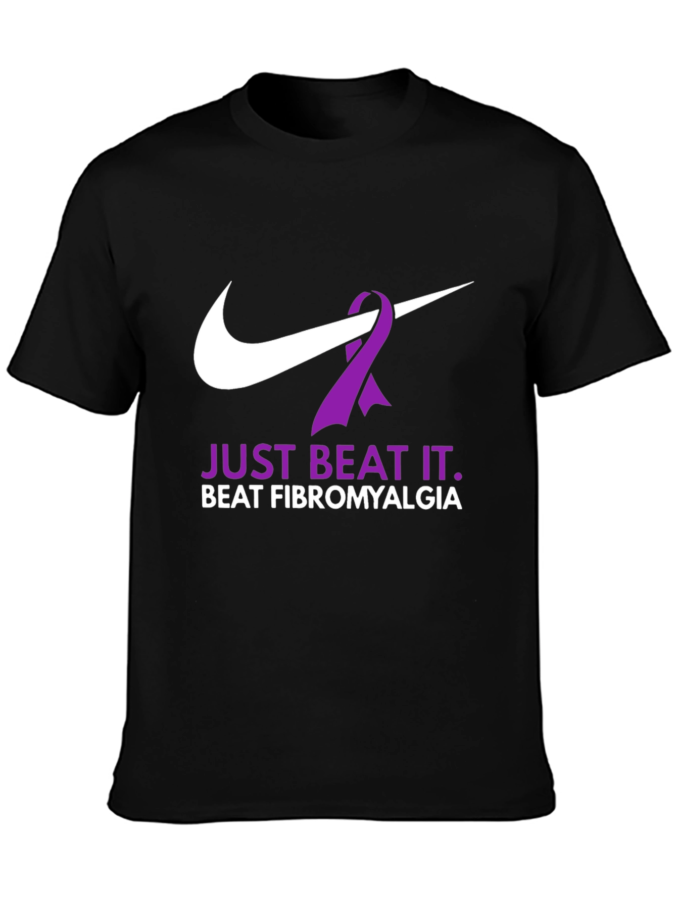 Just Beat It Fibromyalgia Awareness T-Shirt