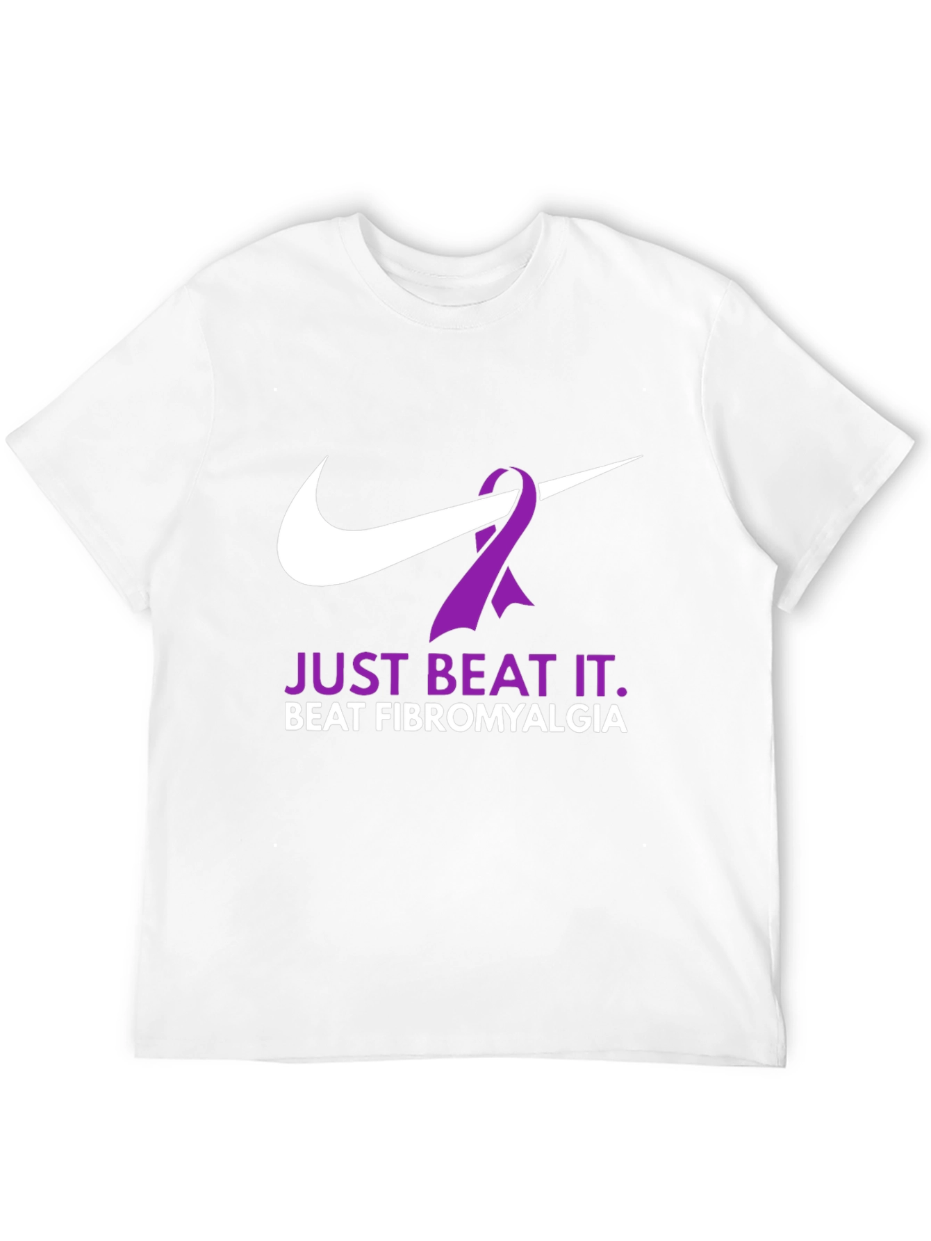 Just Beat It Fibromyalgia Awareness T-Shirt