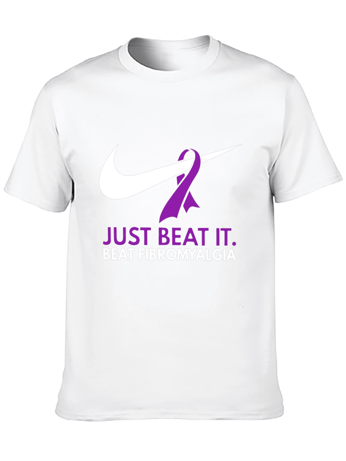 Just Beat It Fibromyalgia Awareness T-Shirt
